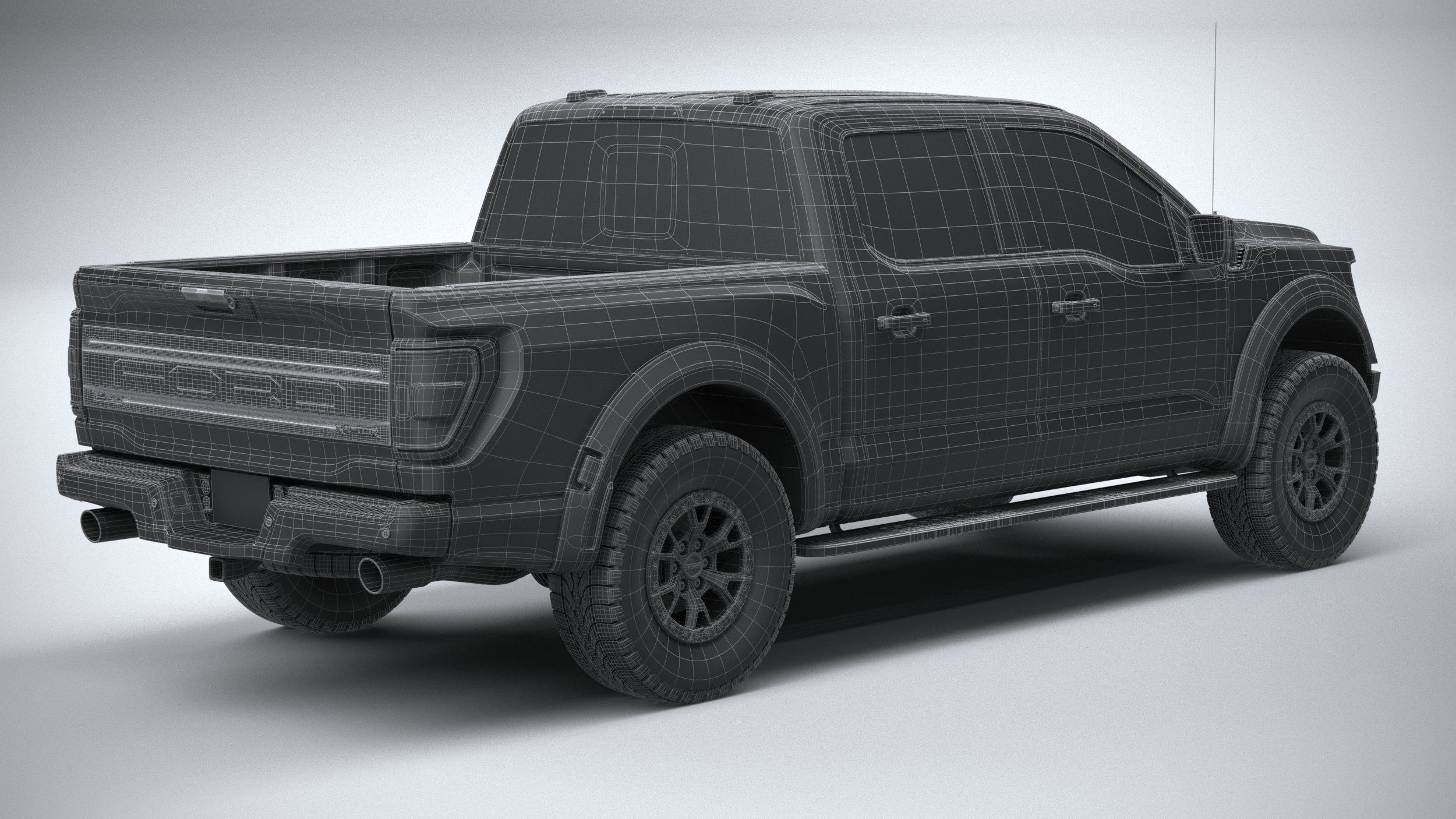 F-150 Raptor 2021 3D model_29