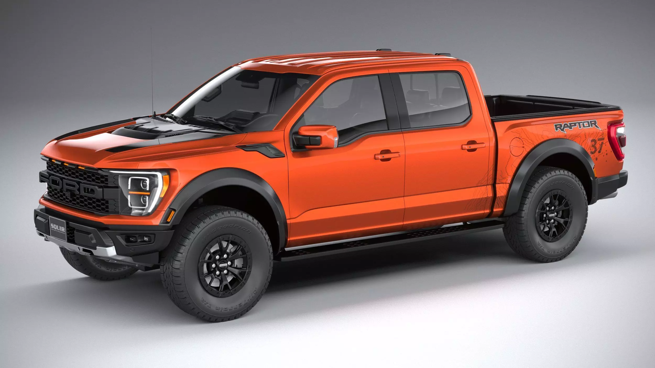 F-150 Raptor 2021 3D model_0