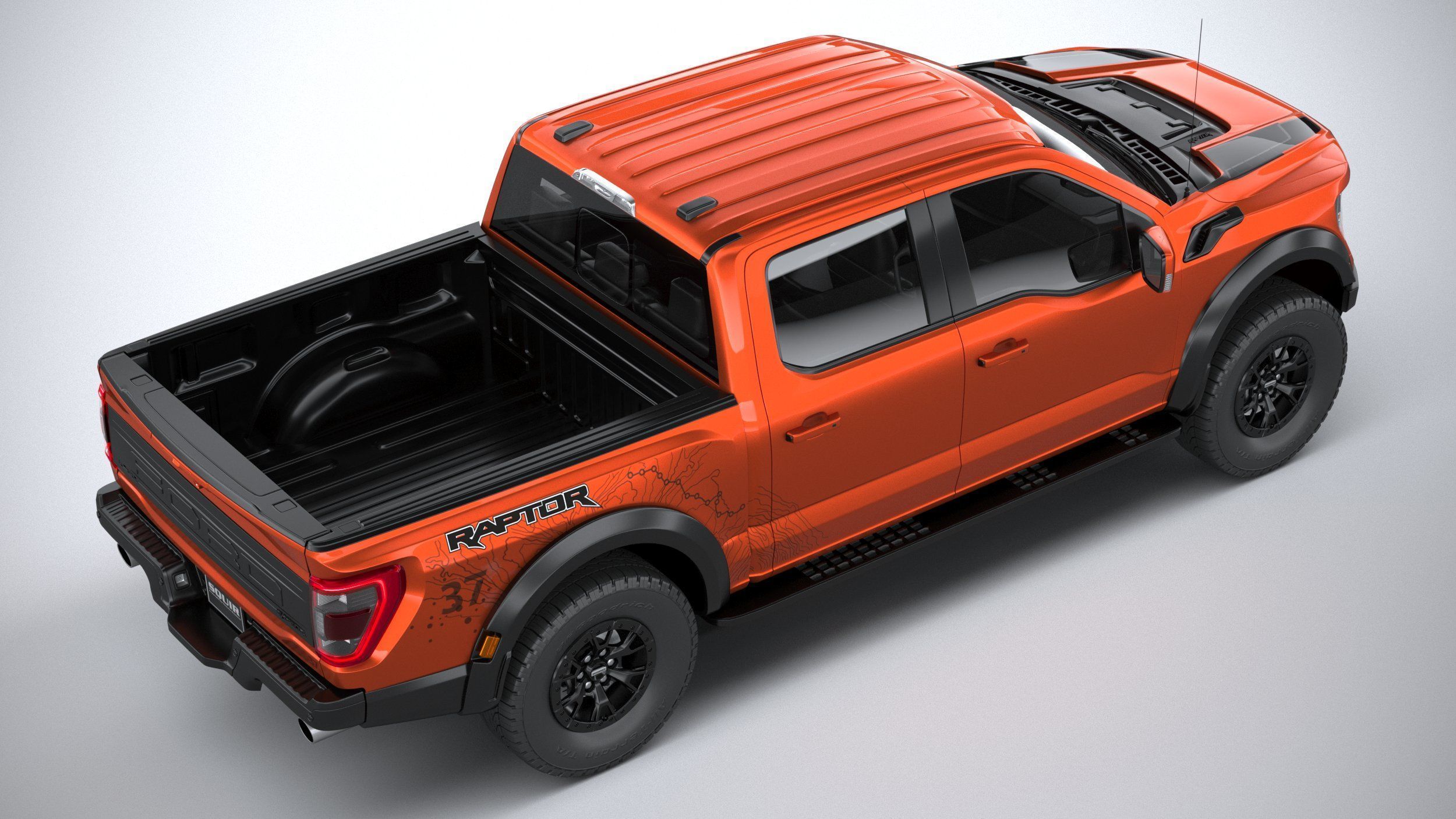 F-150 Raptor 2021 3D model_10