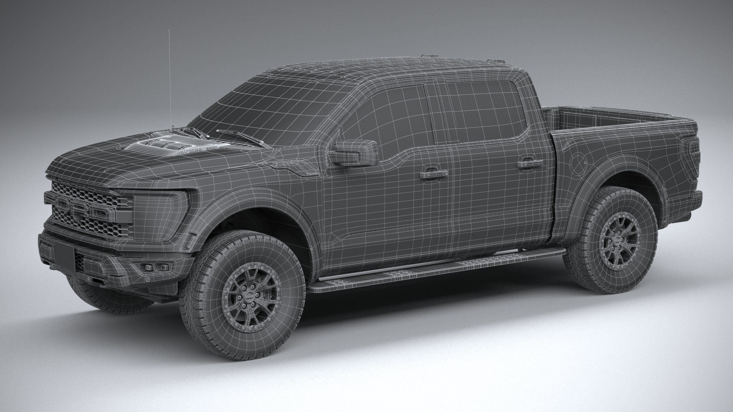 F-150 Raptor 2021 3D model_28