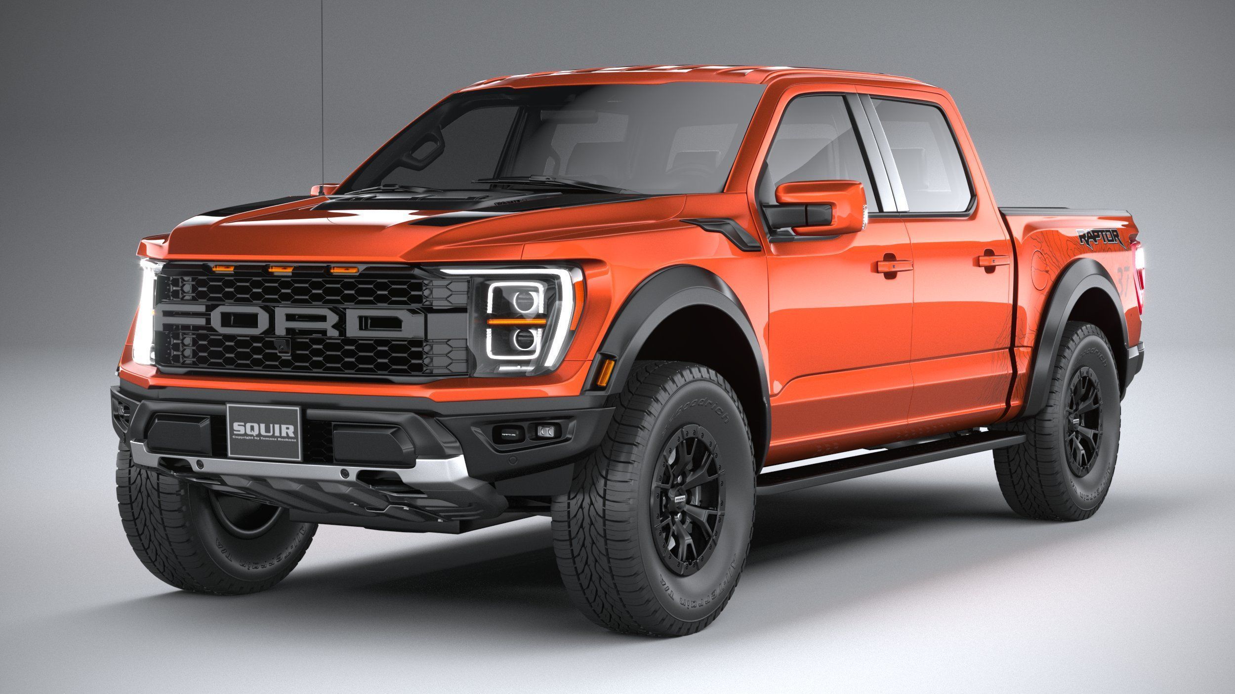 F-150 Raptor 2021 3D model_2