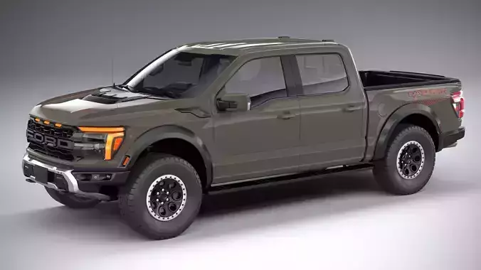F-150 Raptor 2024 3D model
