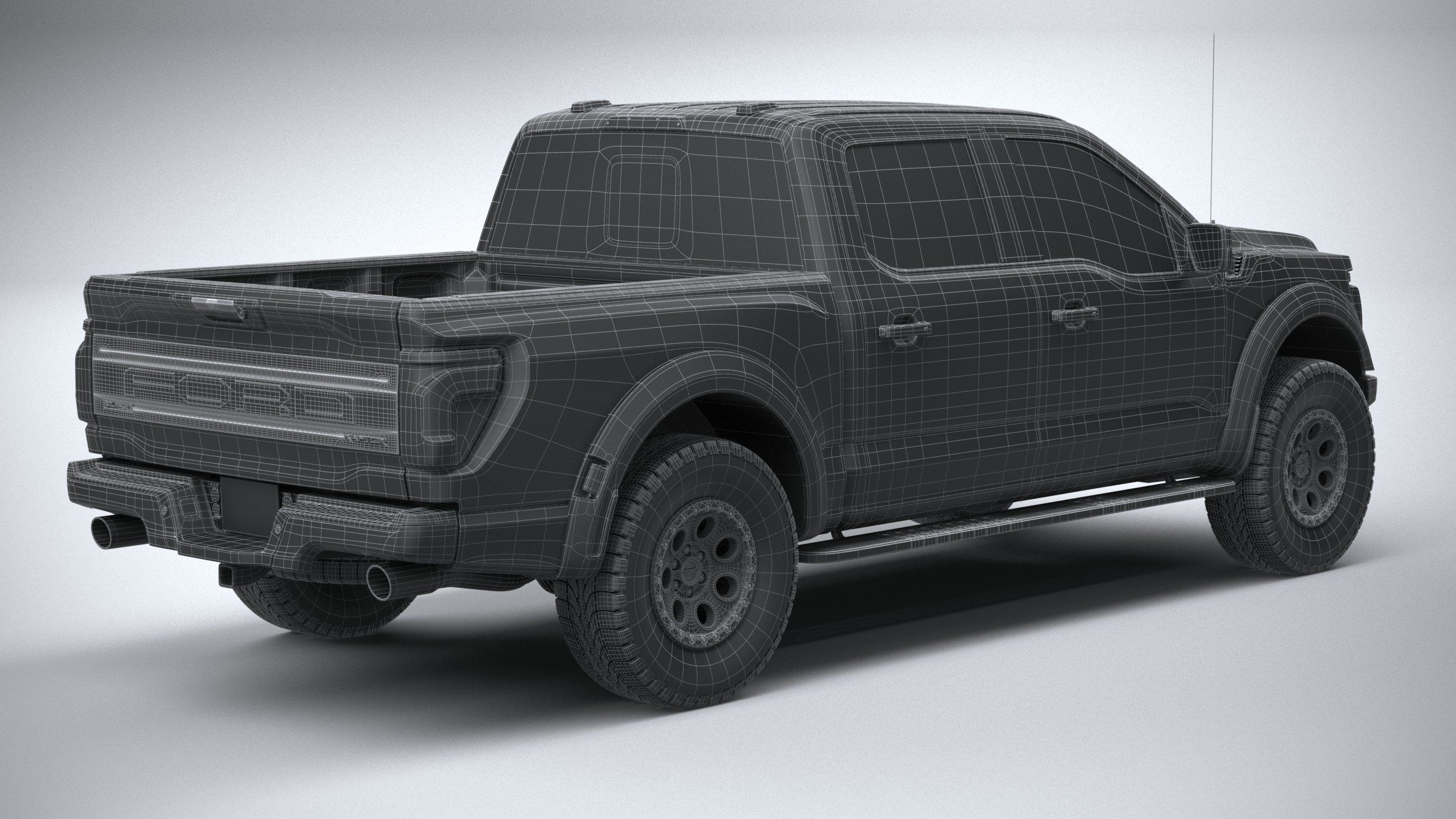 F-150 Raptor 2024 3D model_29