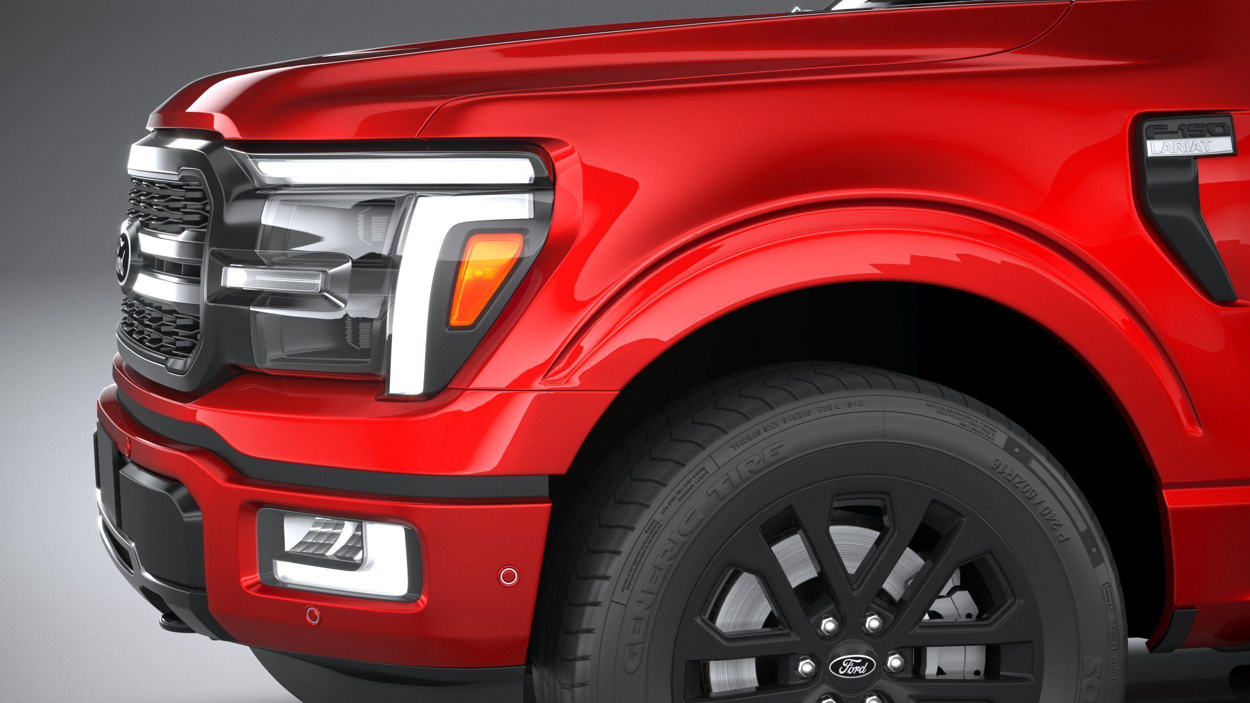F-150 Regular 2024 3D model_2