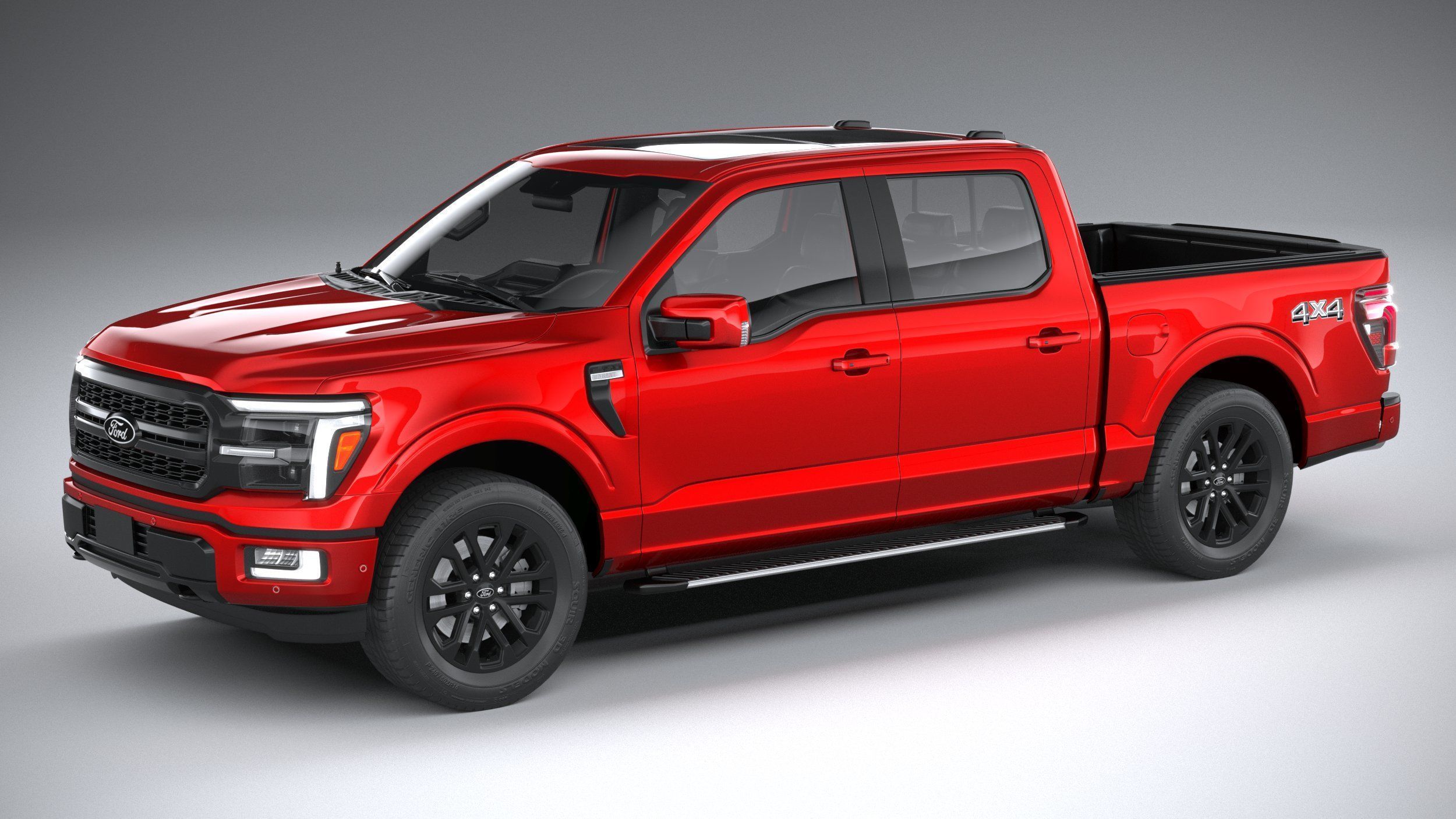 F-150 Regular 2024 3D model_3
