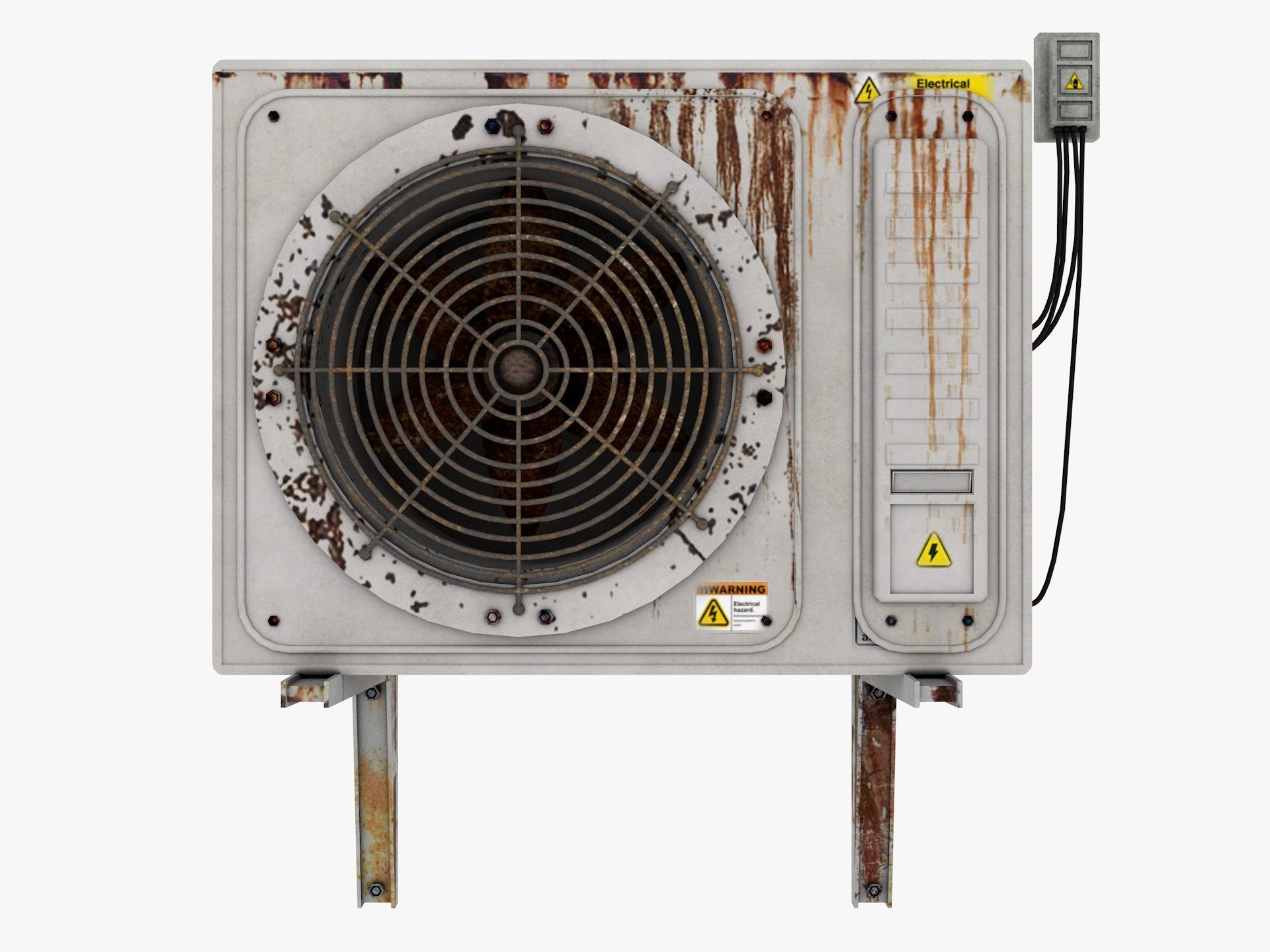 industrial air conditioner 3D model_1