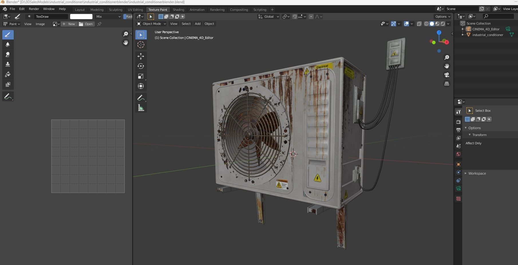 industrial air conditioner 3D model_12