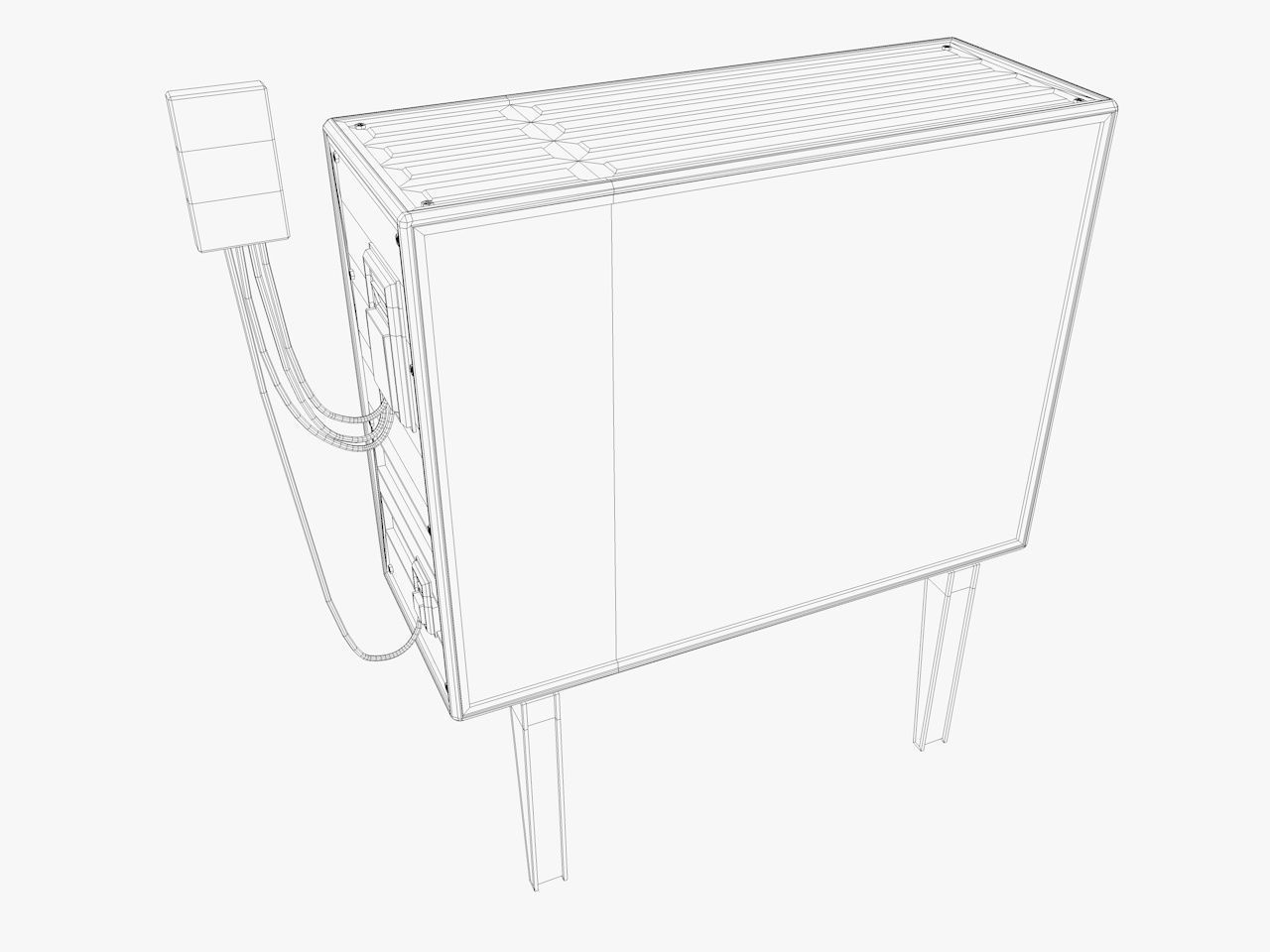 industrial air conditioner 3D model_7