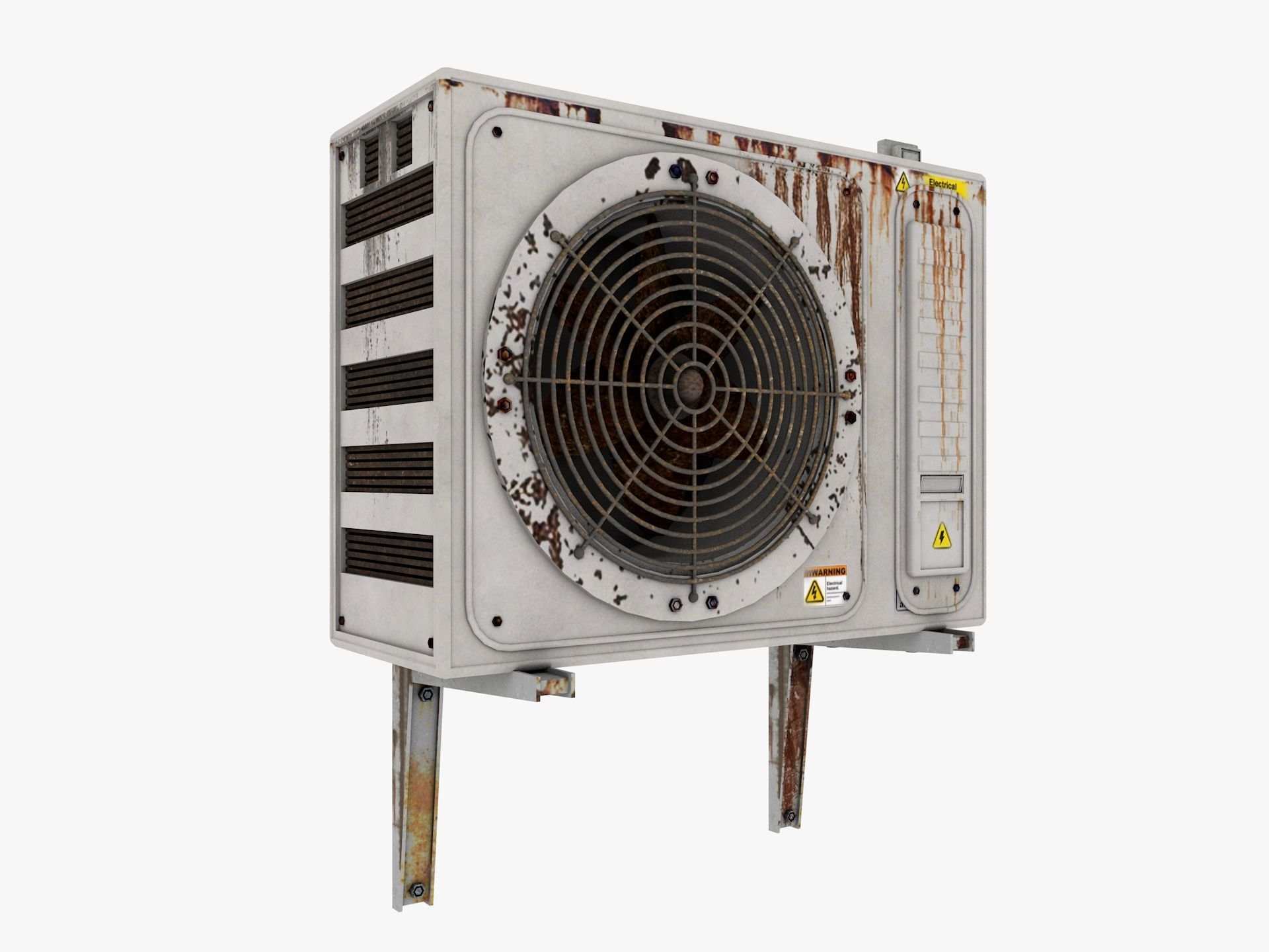 industrial air conditioner 3D model_2