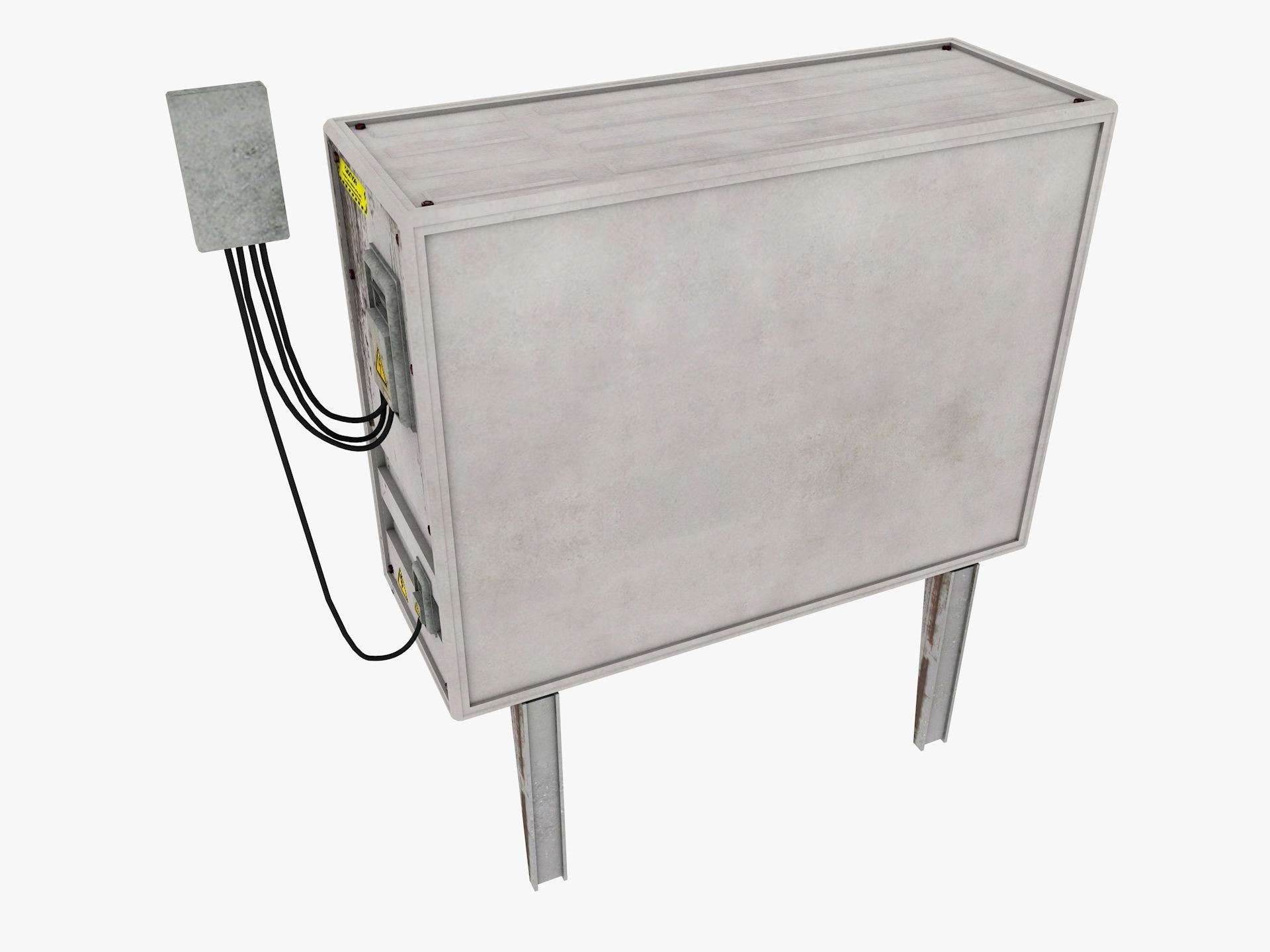 industrial air conditioner 3D model_4