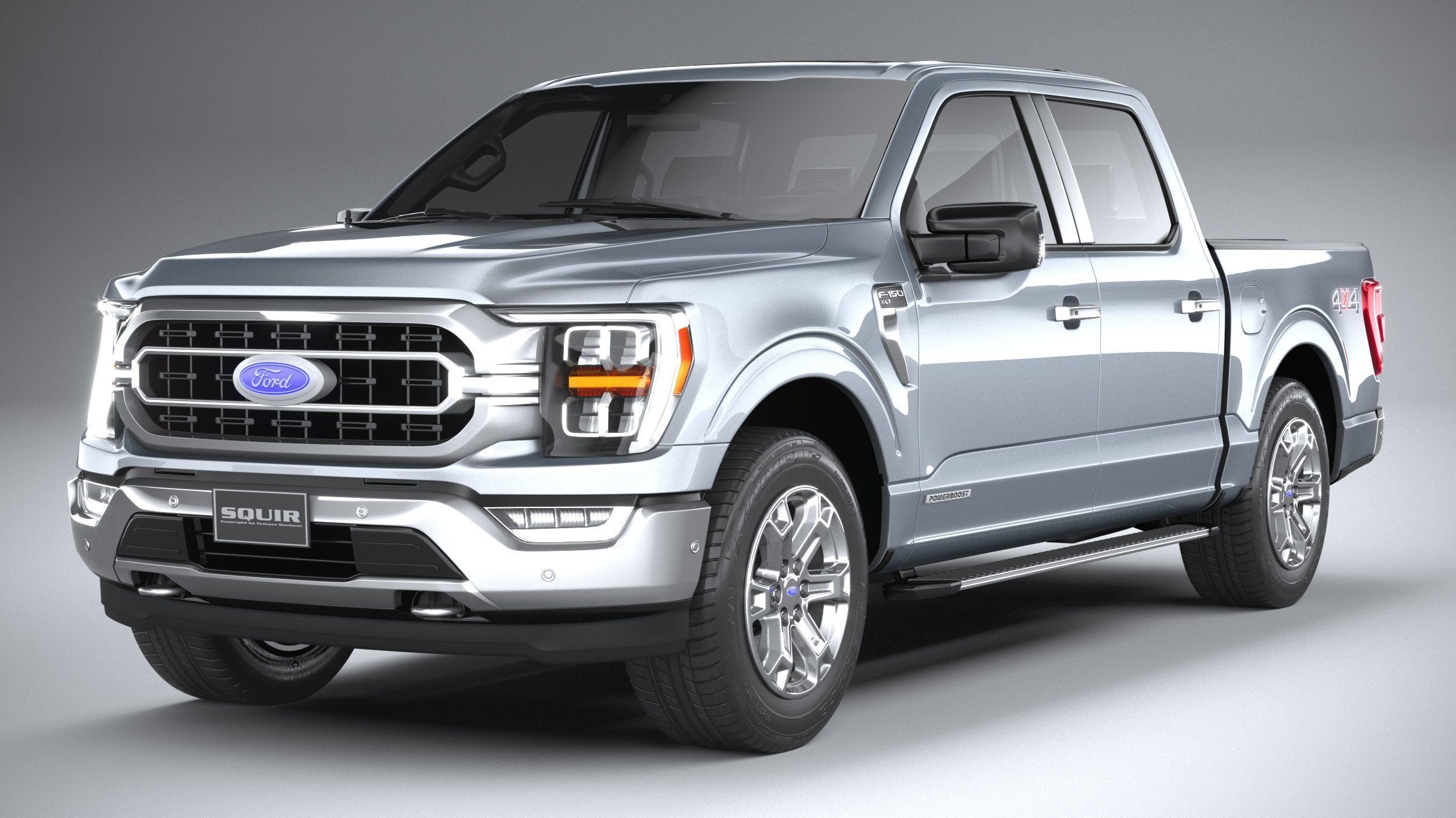 F-150 XLT 2021 3D model_2