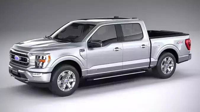 F-150 XLT 2021 3D model