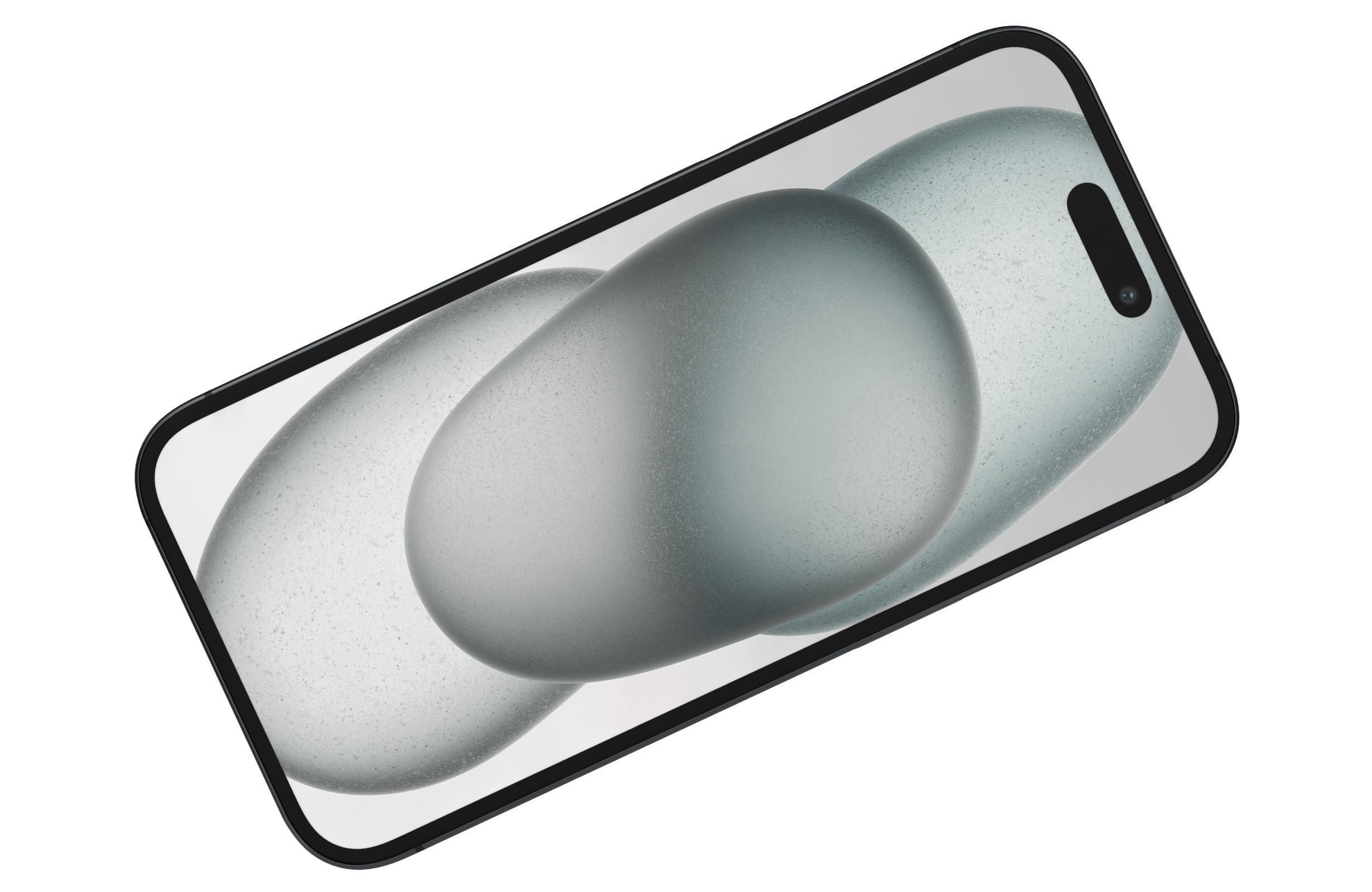 Apple iPhone 15 Black 3D model_10