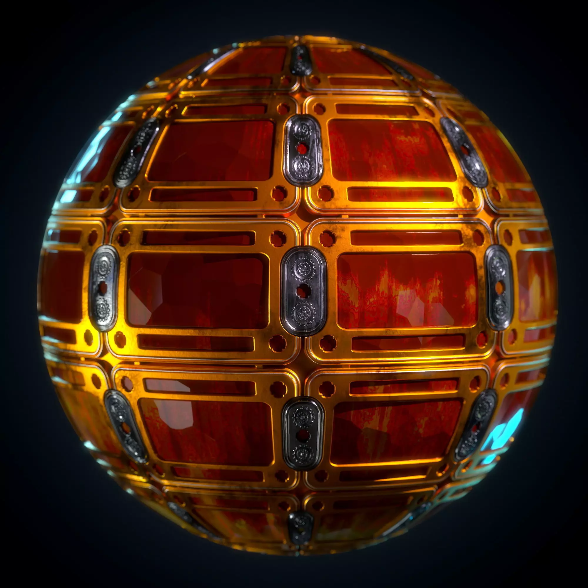 Crystal material VOL 20 - Sbsar - Maps Texture_0