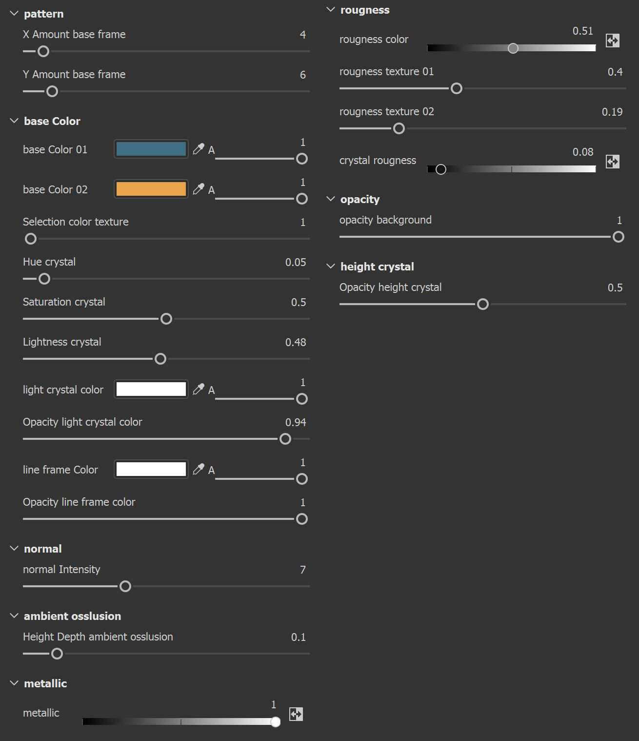 Crystal material VOL 20 - Sbsar - Maps Texture_4