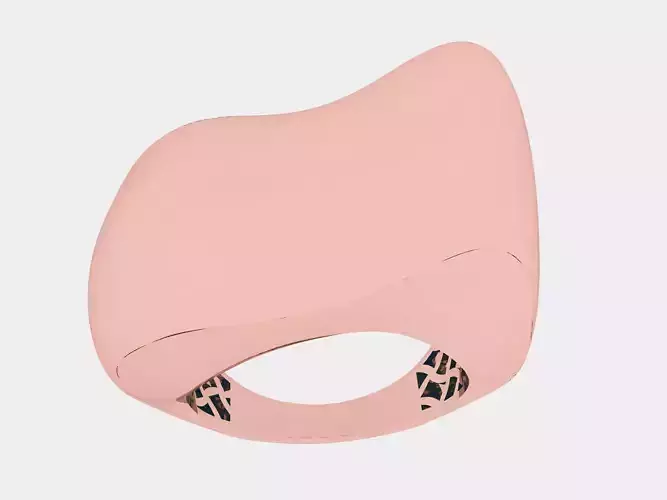 Solid Plain gold ring