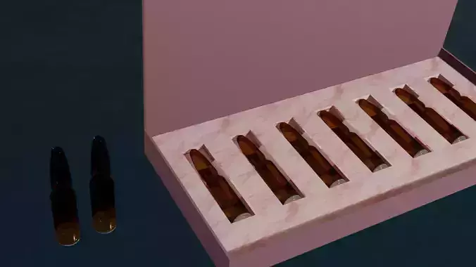 Ampoules with Box