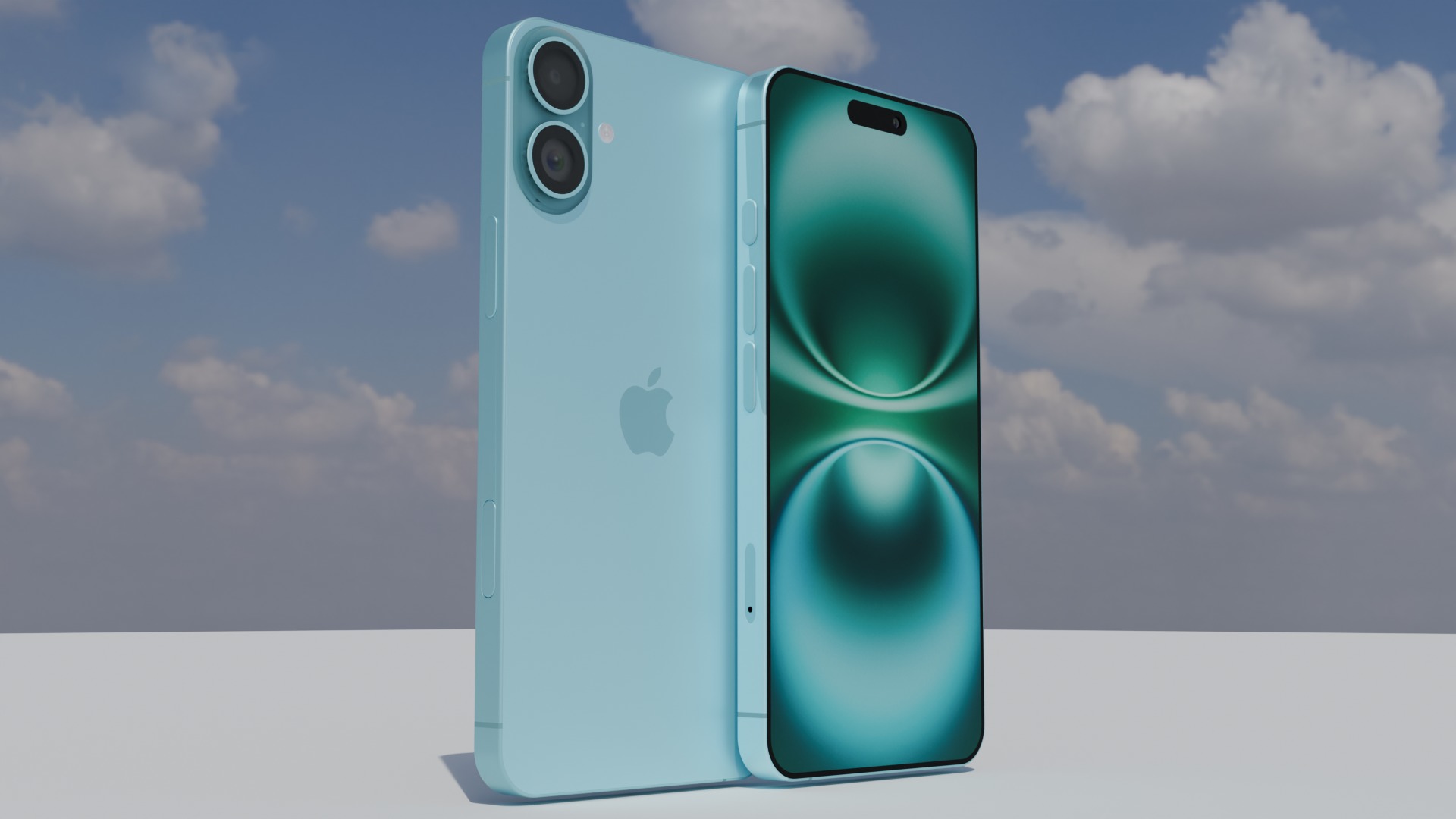 iPhone 16 All Colors 3D model_4