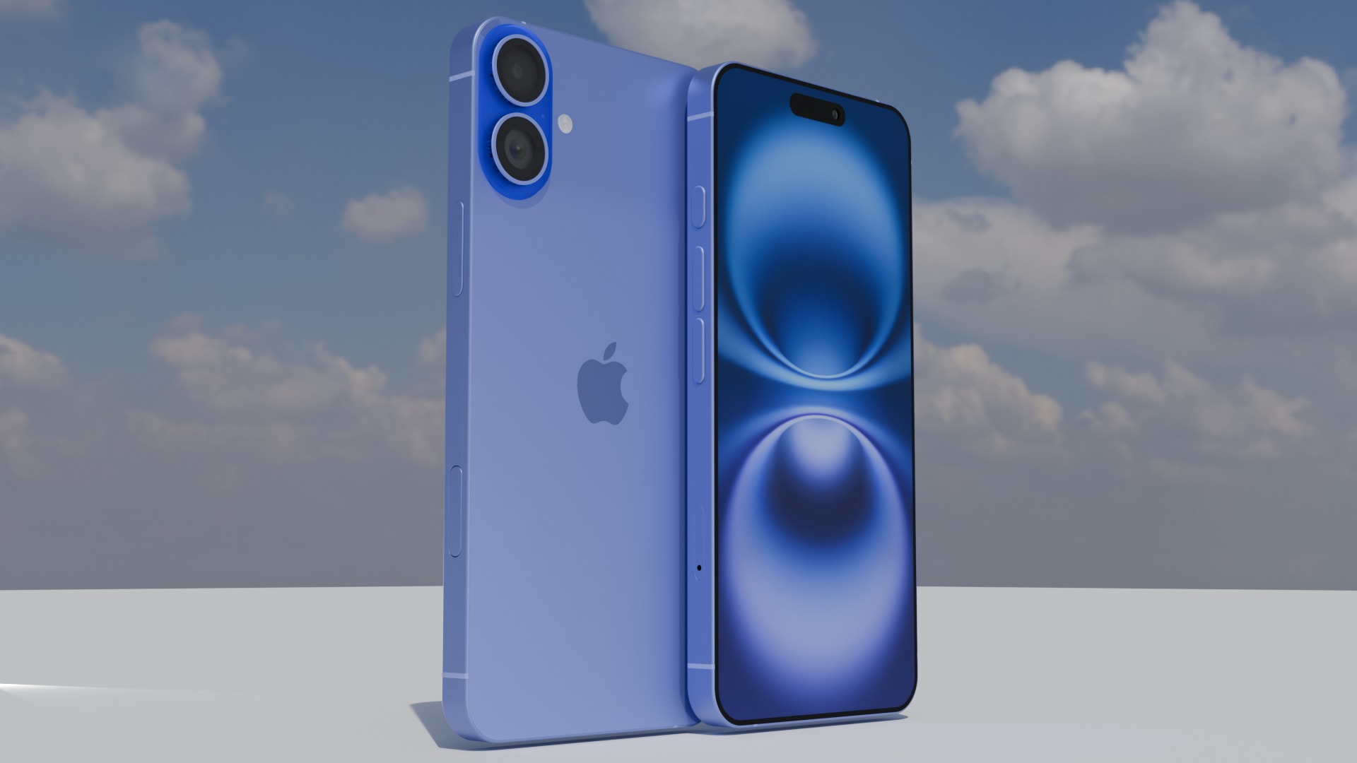 iPhone 16 All Colors 3D model_1