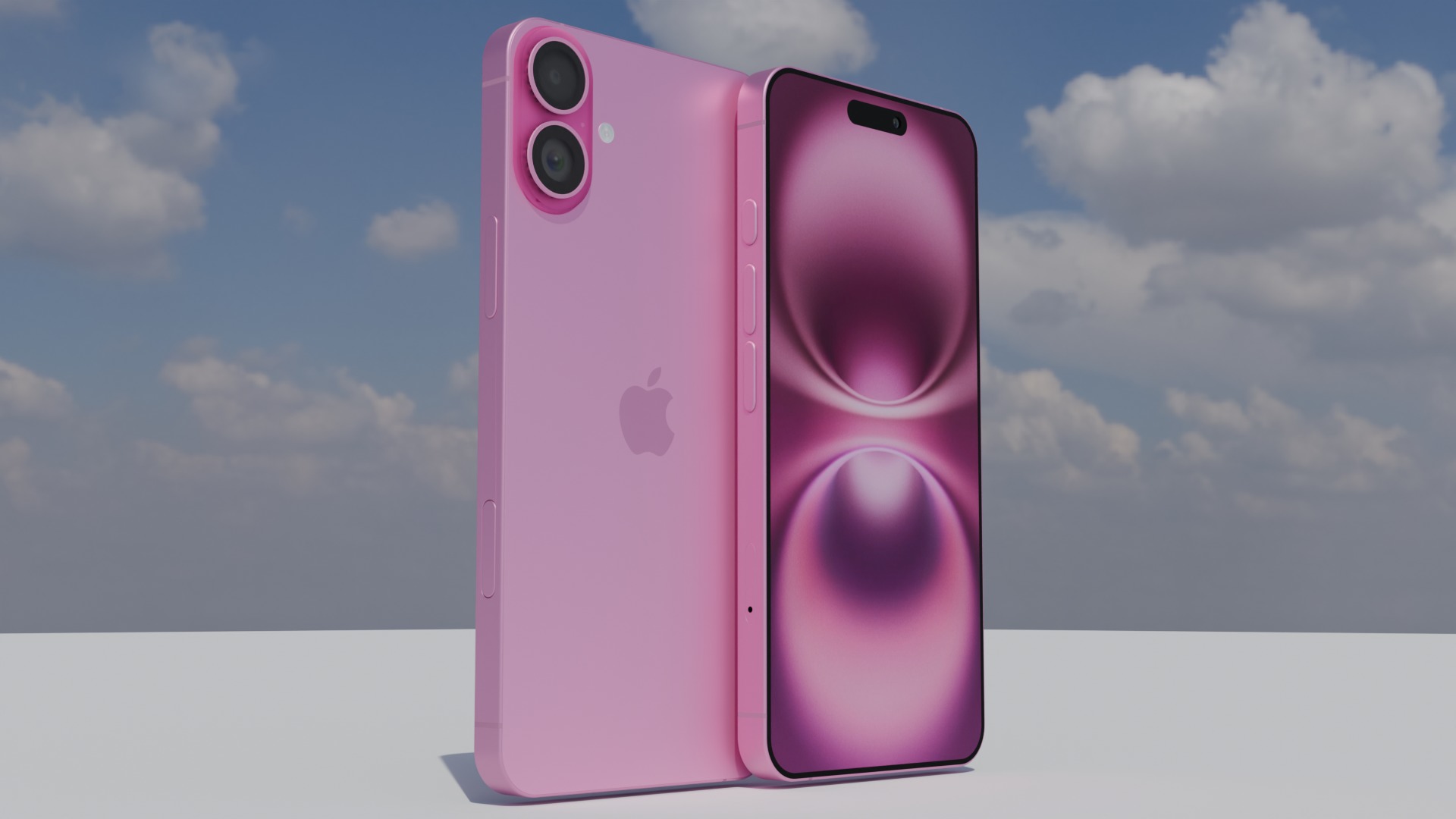 iPhone 16 All Colors 3D model_5