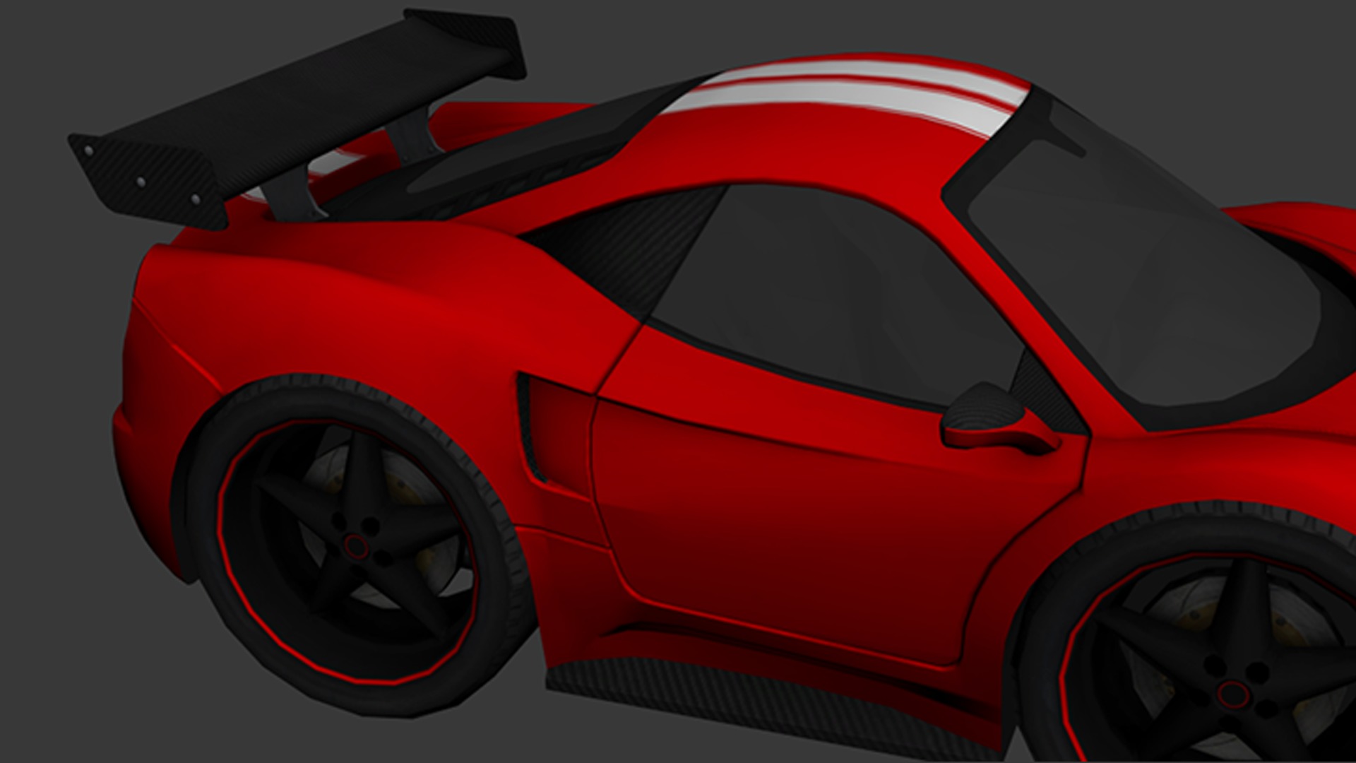 cartoon car vehicle 3d game ready model Low-poly 3D model-005 Low-poly 3D model_39