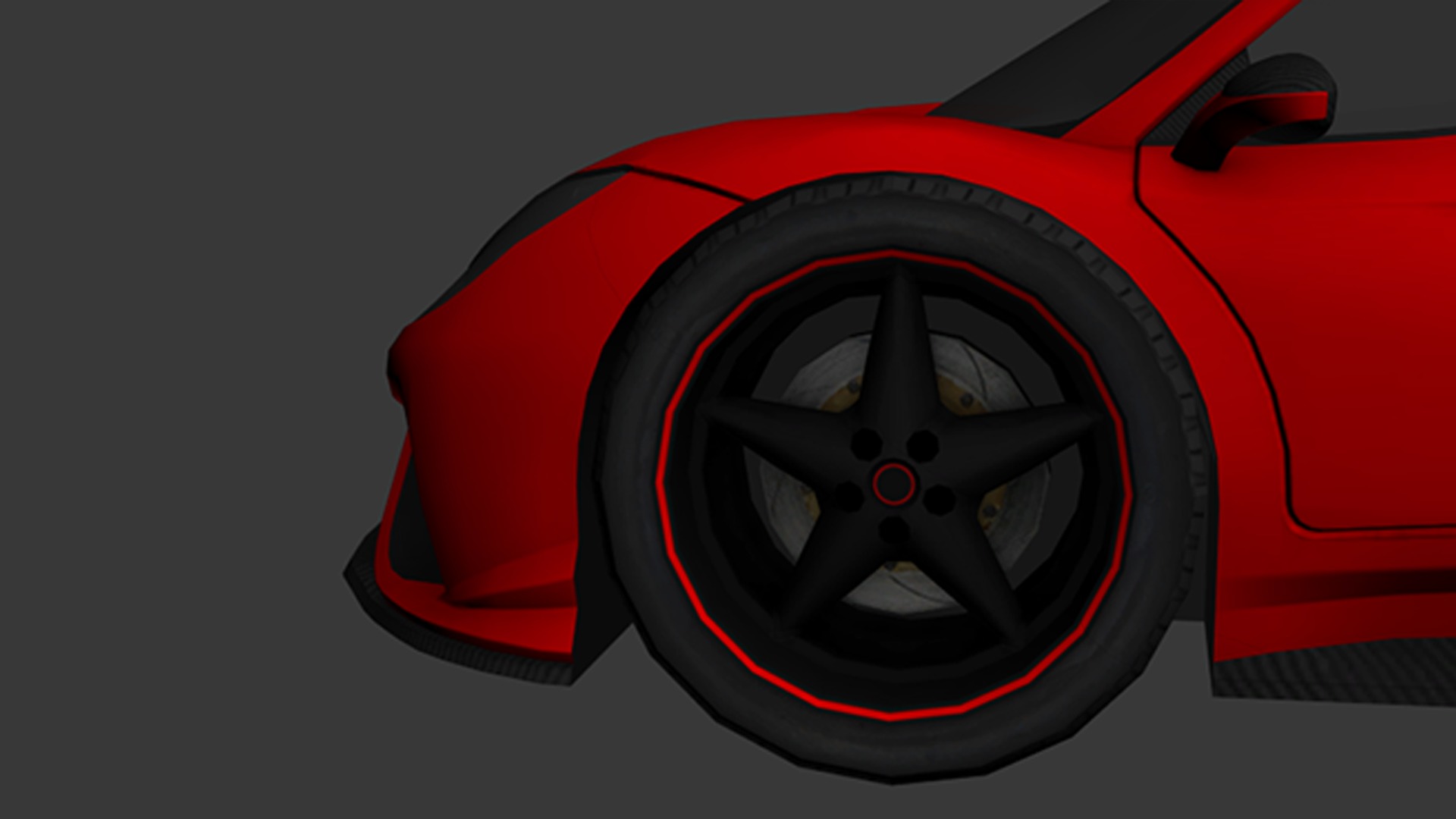 cartoon car vehicle 3d game ready model Low-poly 3D model-005 Low-poly 3D model_28