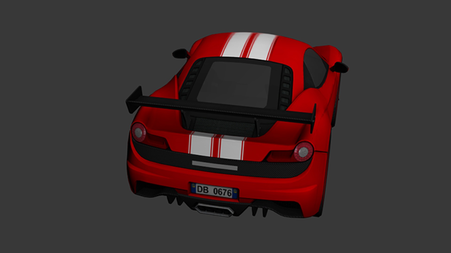 cartoon car vehicle 3d game ready model Low-poly 3D model-005 Low-poly 3D model_20