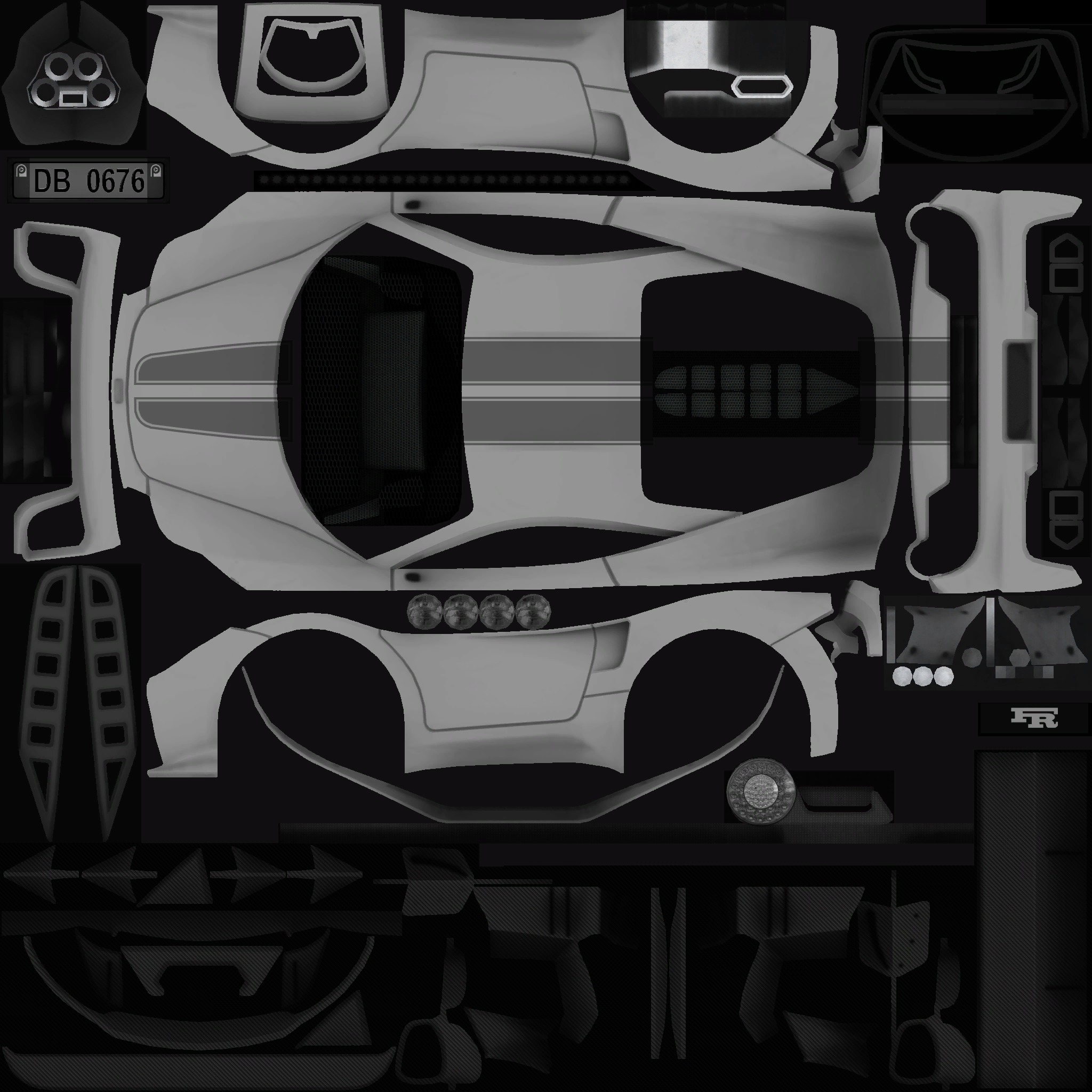 cartoon car vehicle 3d game ready model Low-poly 3D model-005 Low-poly 3D model_56