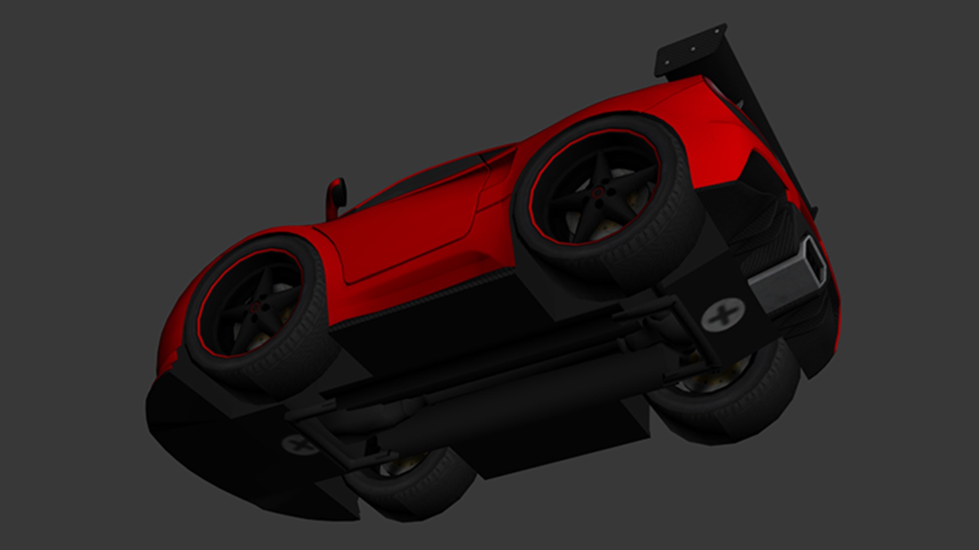 cartoon car vehicle 3d game ready model Low-poly 3D model-005 Low-poly 3D model_7