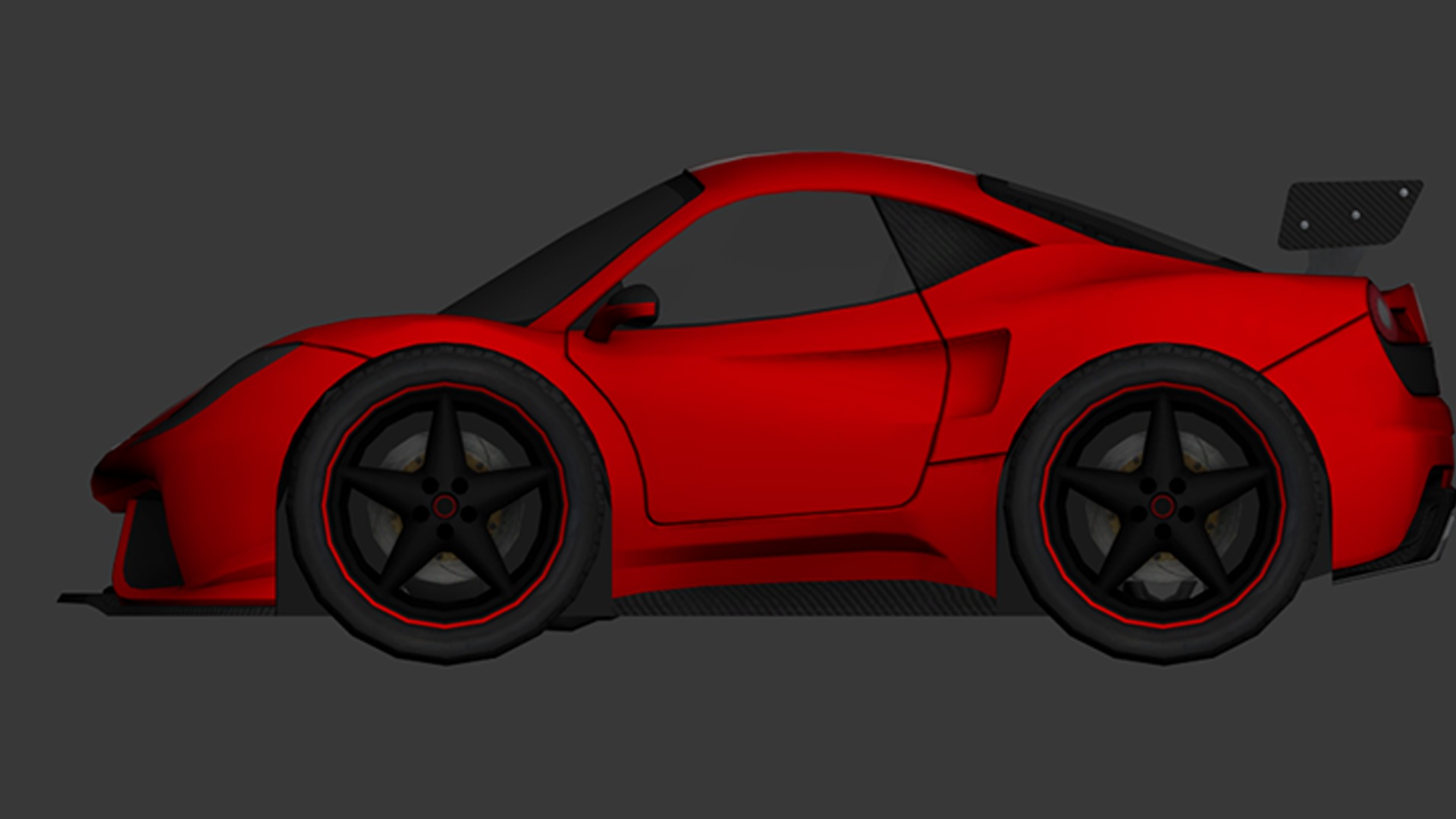 cartoon car vehicle 3d game ready model Low-poly 3D model-005 Low-poly 3D model_31