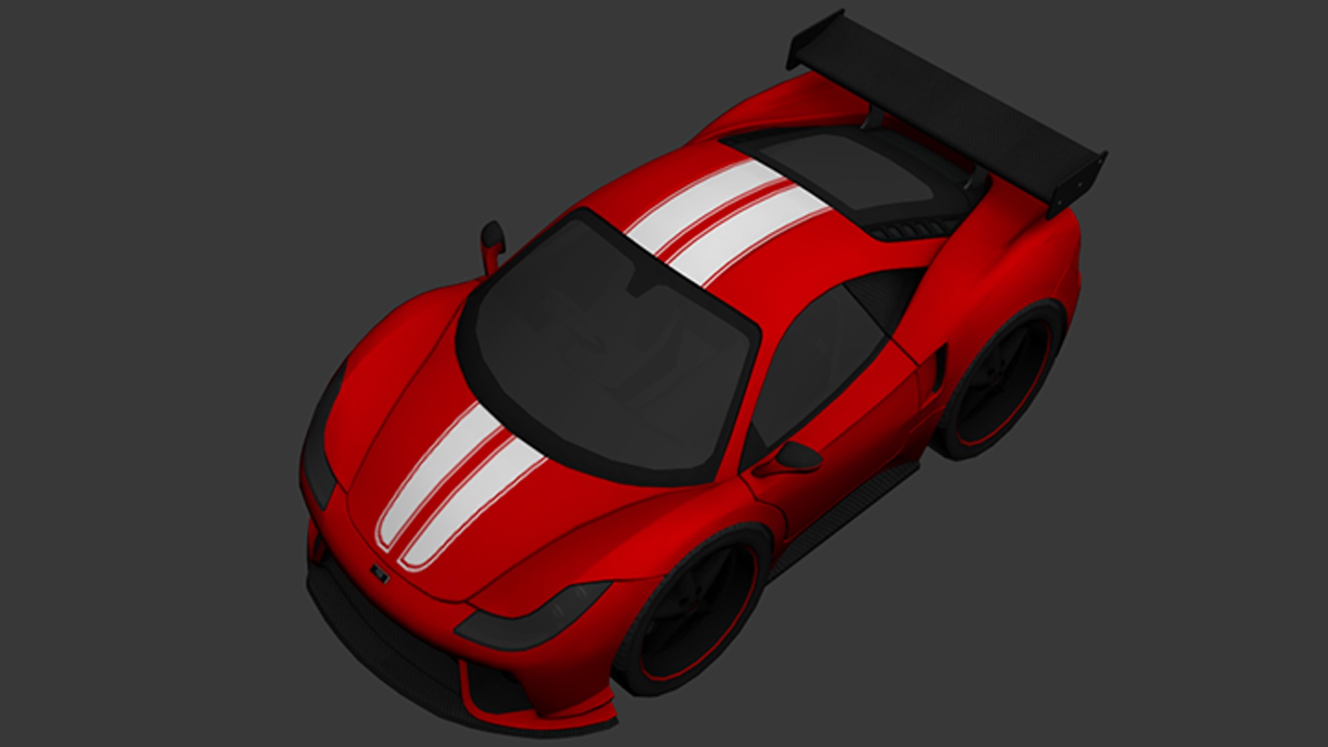 cartoon car vehicle 3d game ready model Low-poly 3D model-005 Low-poly 3D model_36