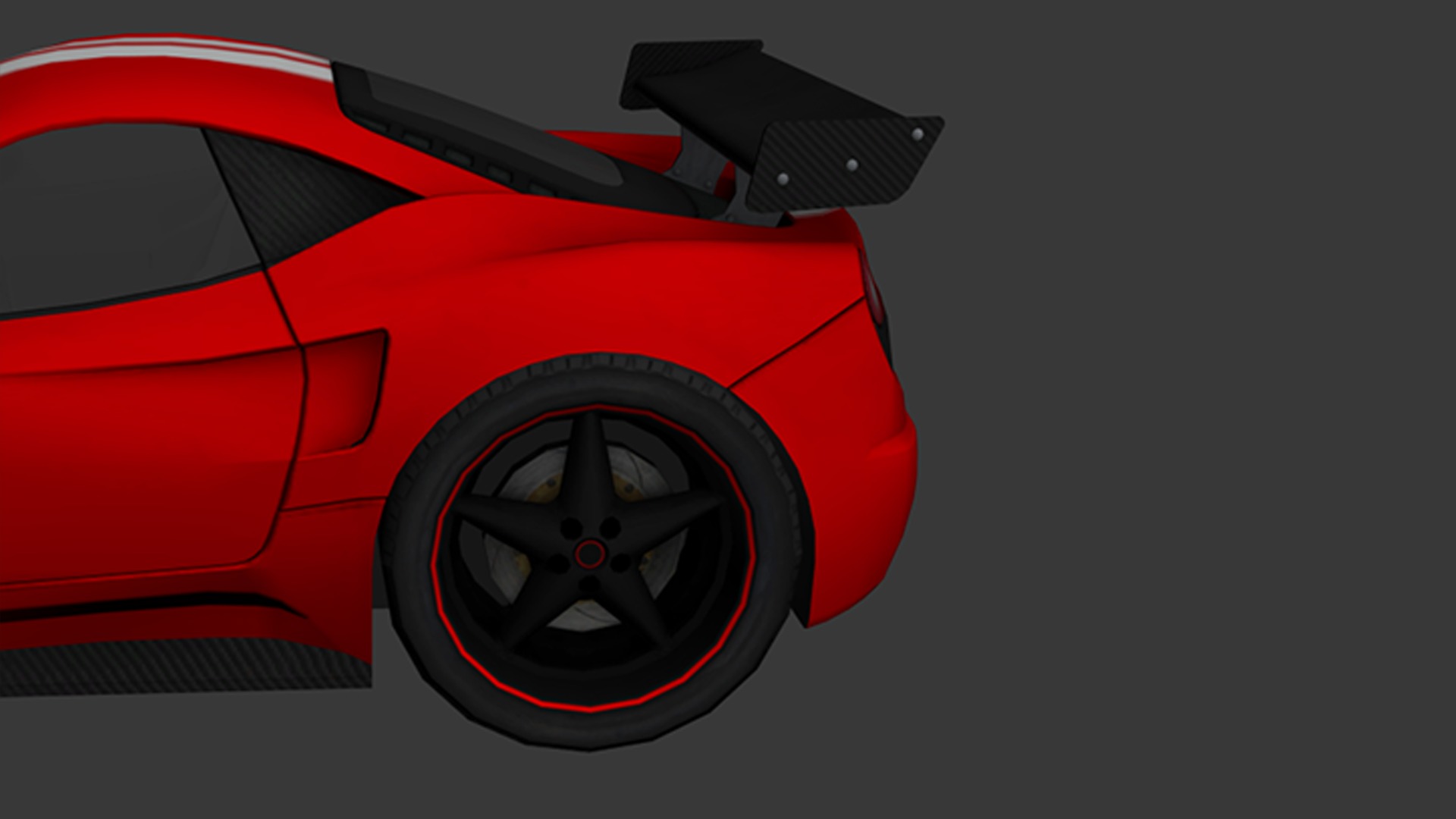 cartoon car vehicle 3d game ready model Low-poly 3D model-005 Low-poly 3D model_38