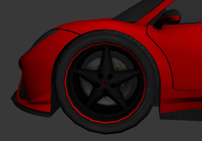 cartoon car vehicle 3d game ready model Low-poly 3D model-005 Low-poly 3D model_13