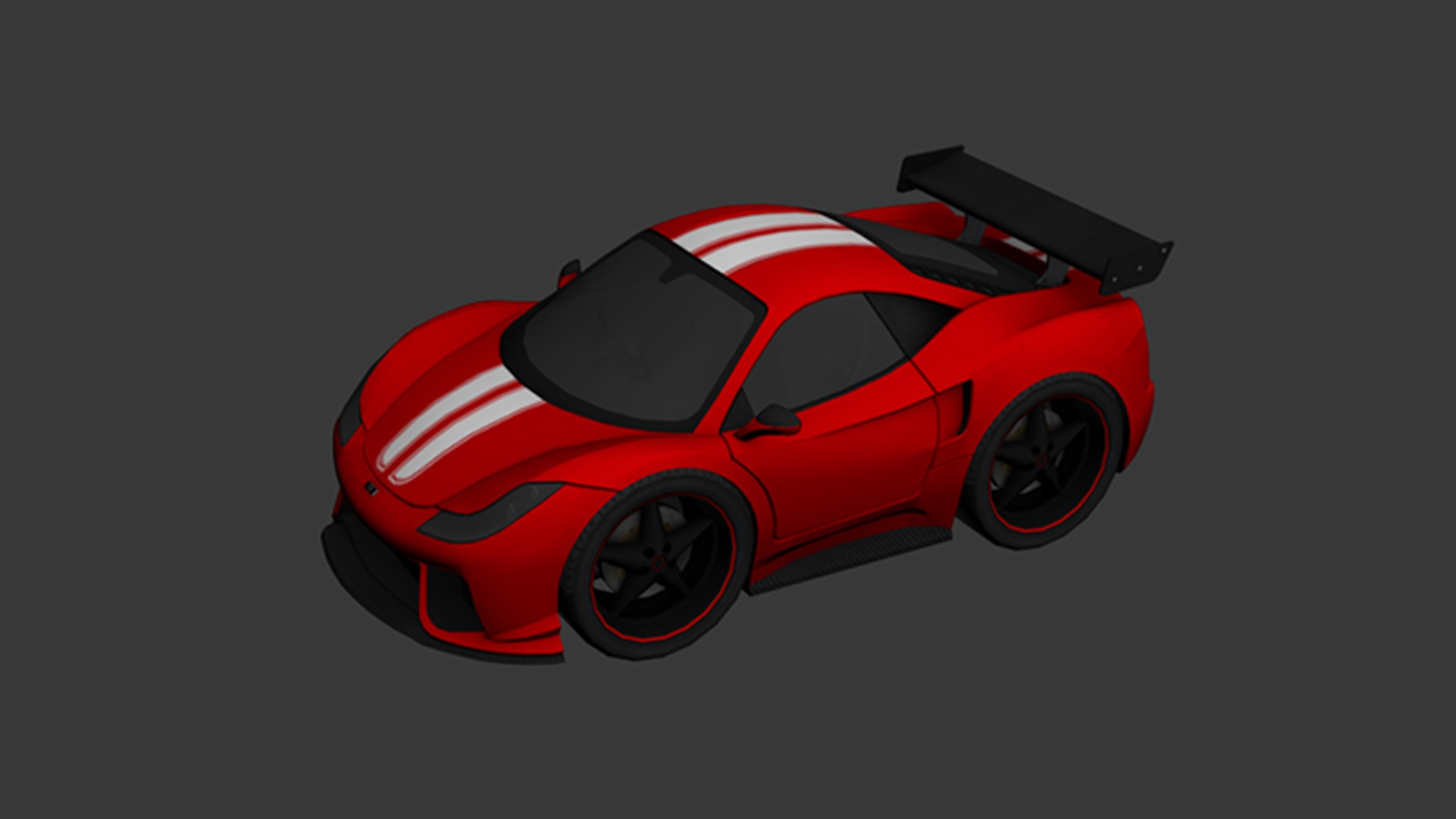 cartoon car vehicle 3d game ready model Low-poly 3D model-005 Low-poly 3D model_24