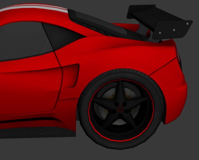 cartoon car vehicle 3d game ready model Low-poly 3D model-005 Low-poly 3D model_10