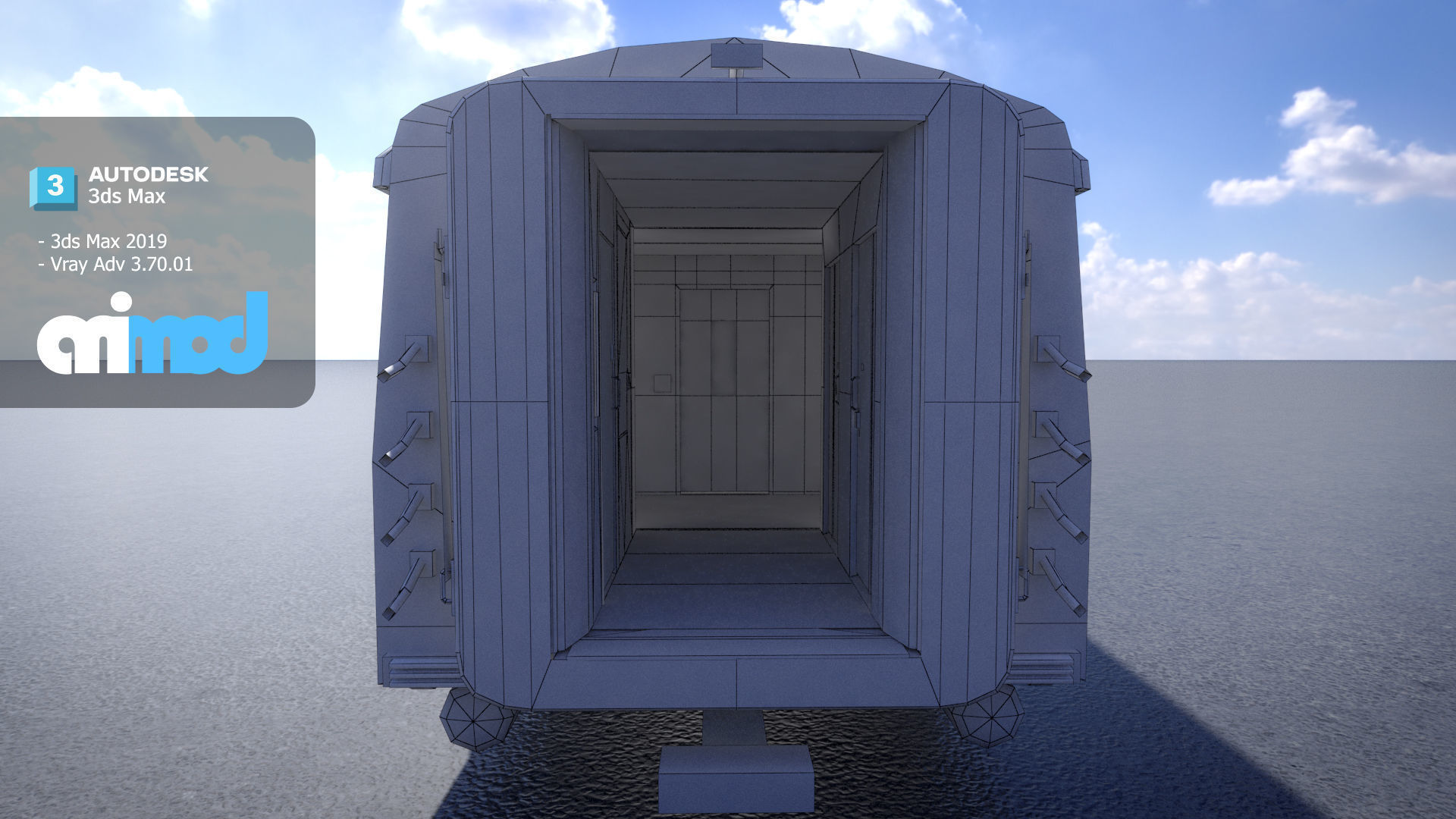 TW Train Locomotive 003 3D model_9