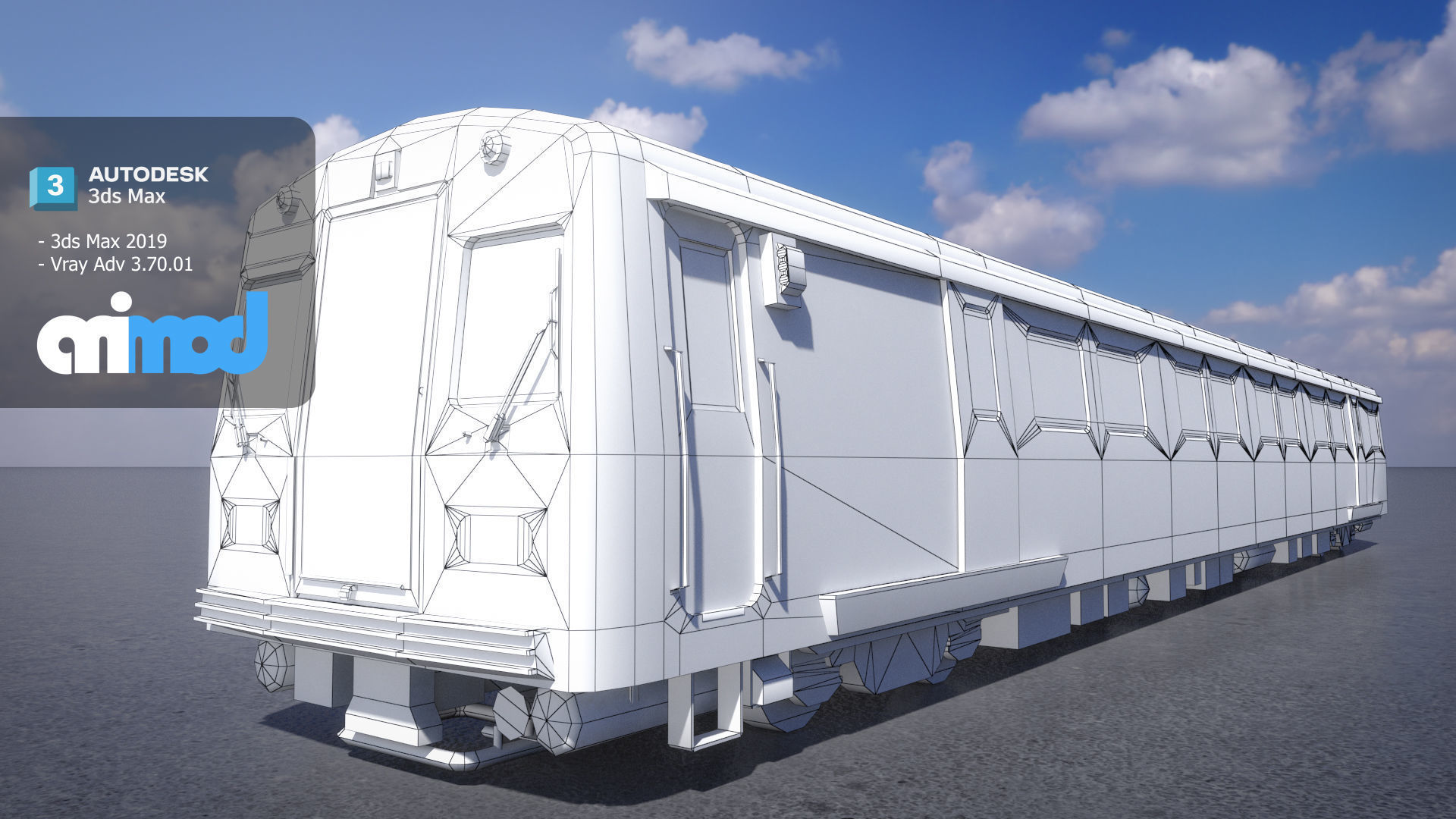 TW Train Locomotive 003 3D model_5