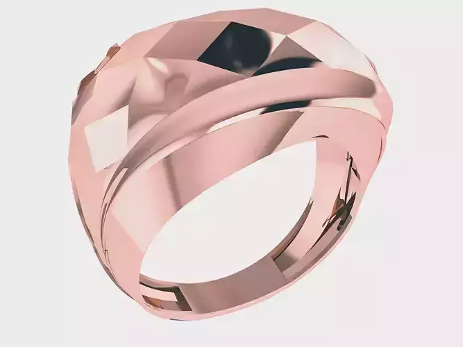 Plain gold ring