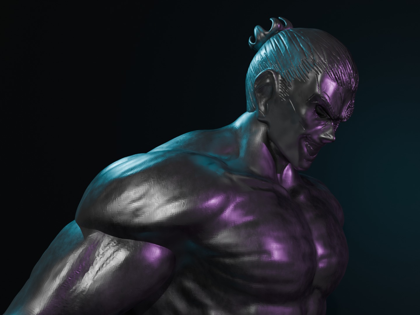 Todo Aoi Figure - Jujutsu Kaisen  3D print model_5