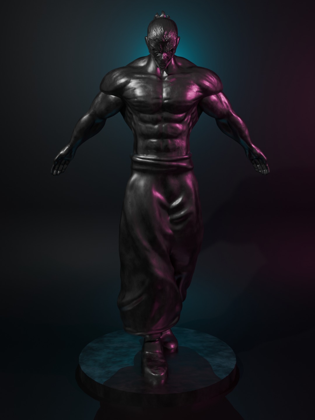 Todo Aoi Figure - Jujutsu Kaisen  3D print model_2