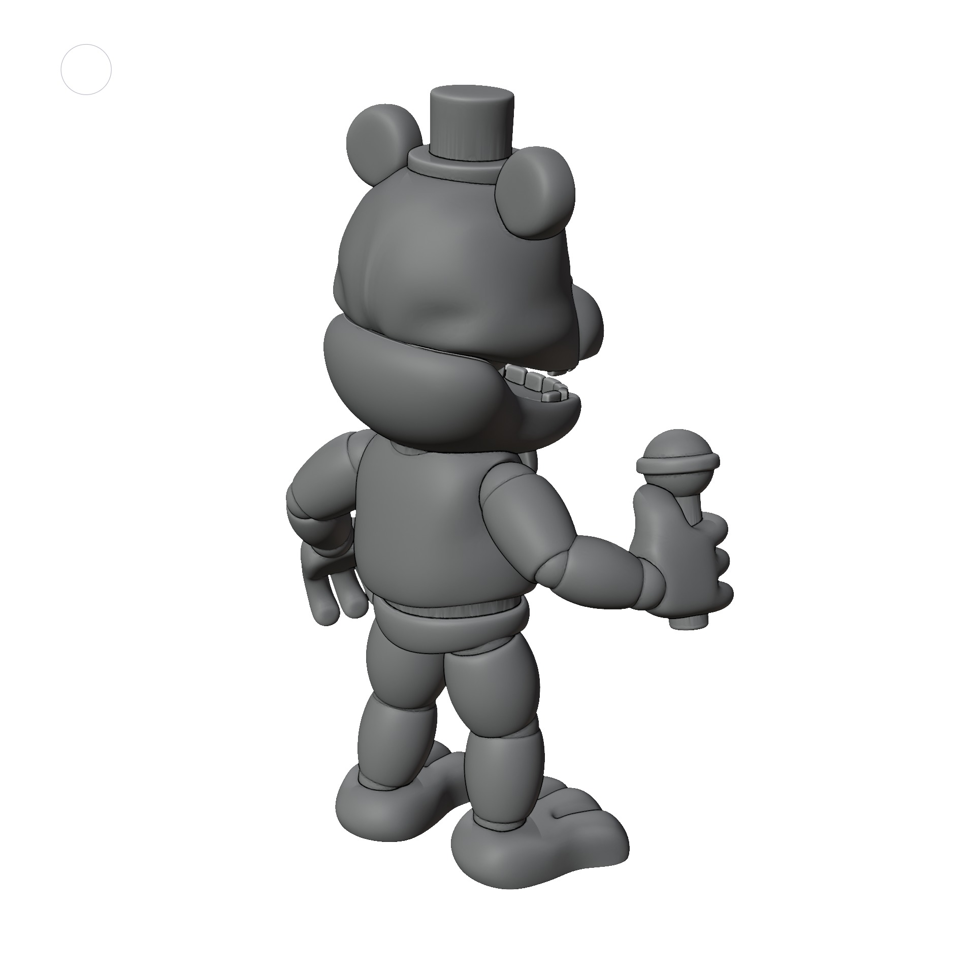 Adventure Freddy 3D print model_3