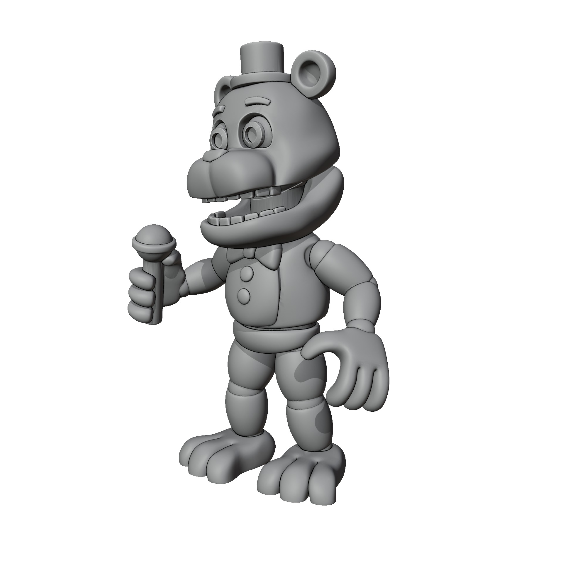 Adventure Freddy 3D print model_1