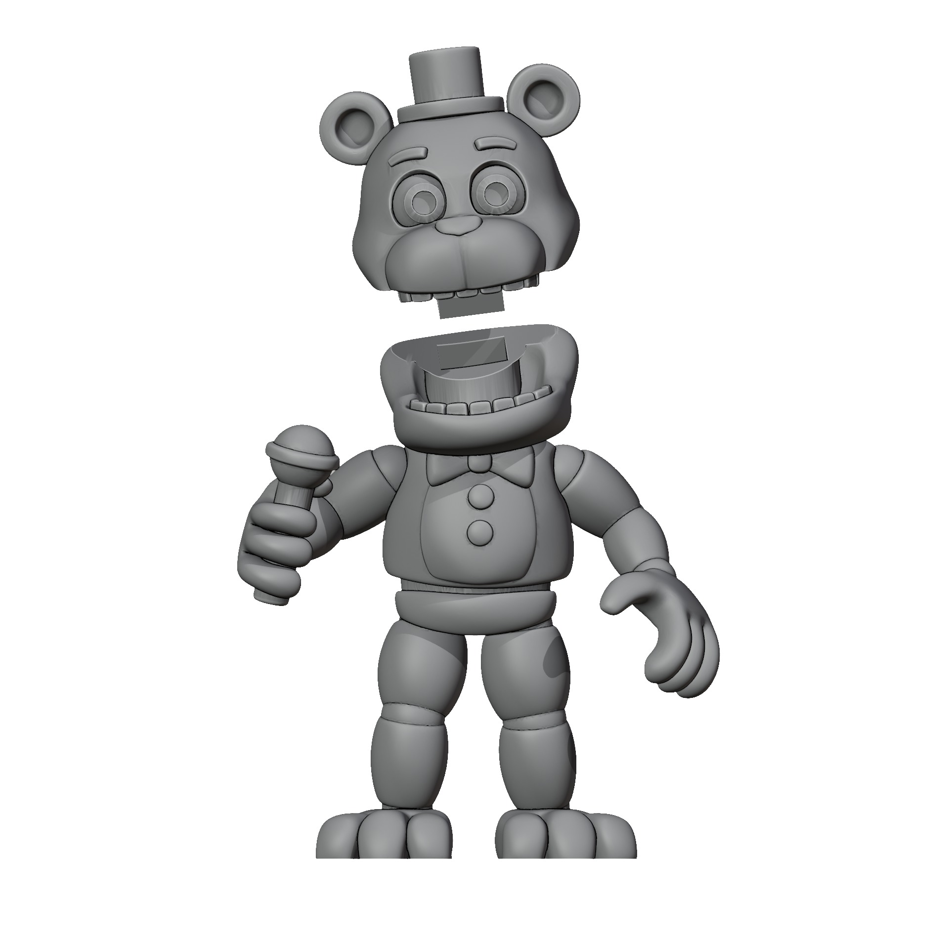 Adventure Freddy 3D print model_5