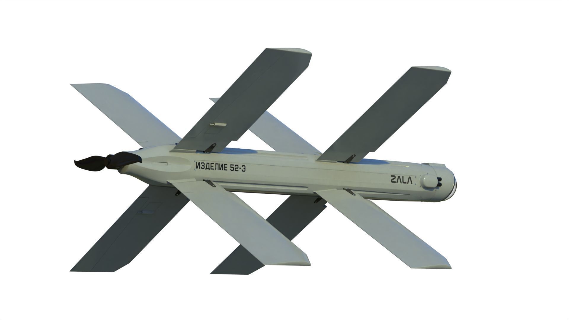Lancet drone 3D model_3