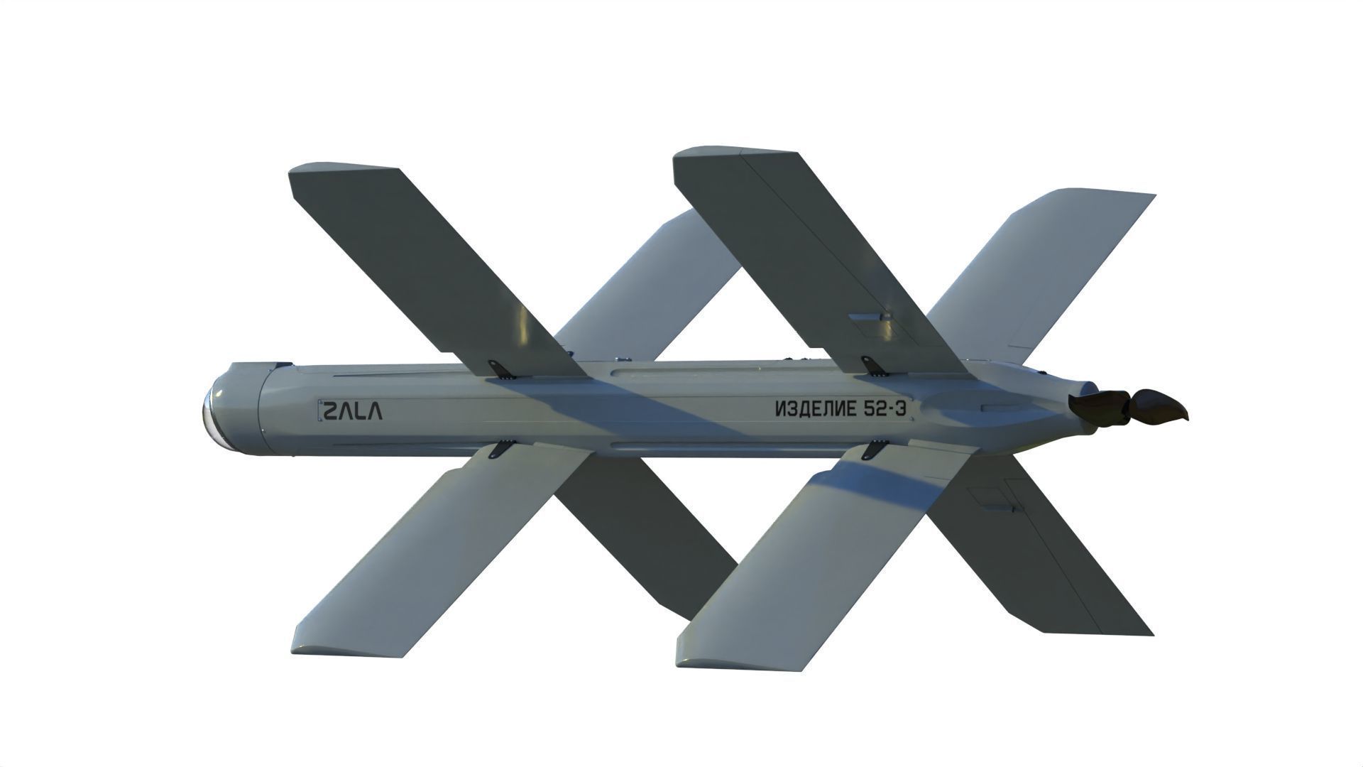 Lancet drone 3D model_5