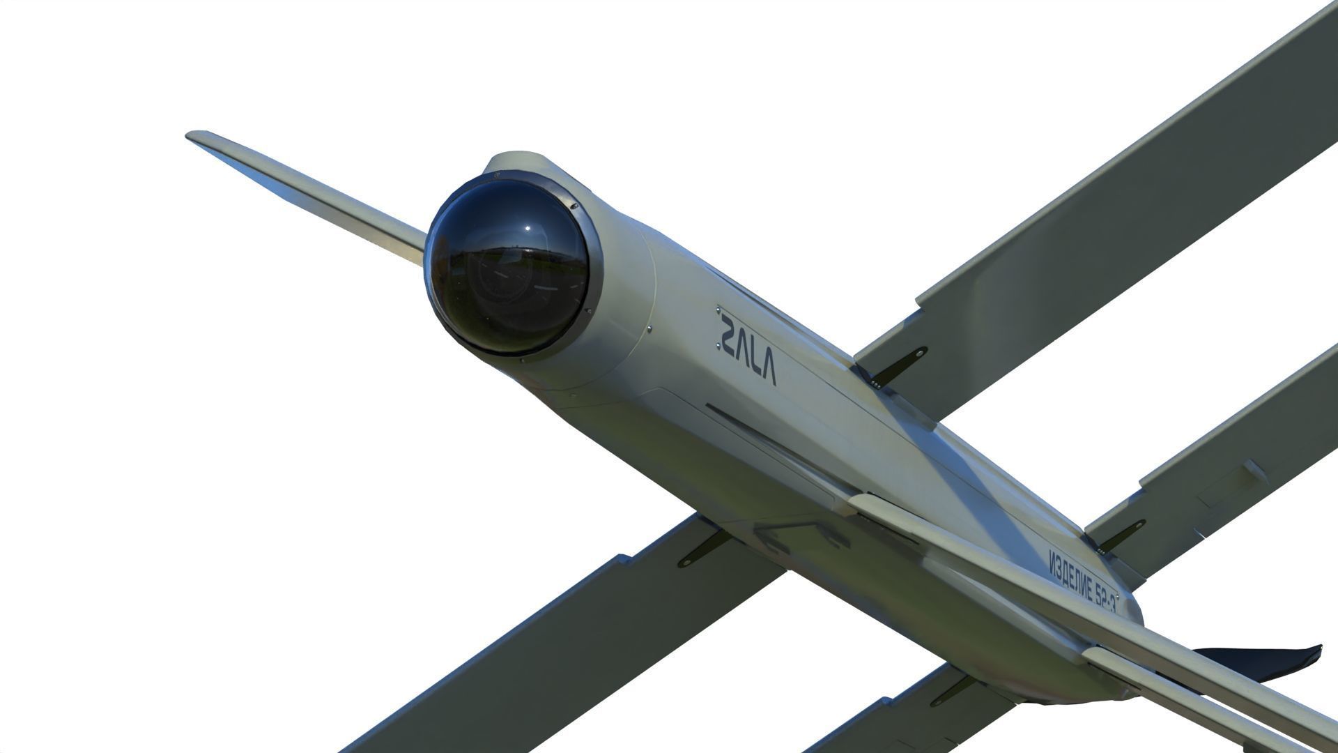 Lancet drone 3D model_7