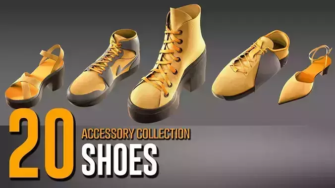 20 Shoes- Accessory Collection- VOL 06