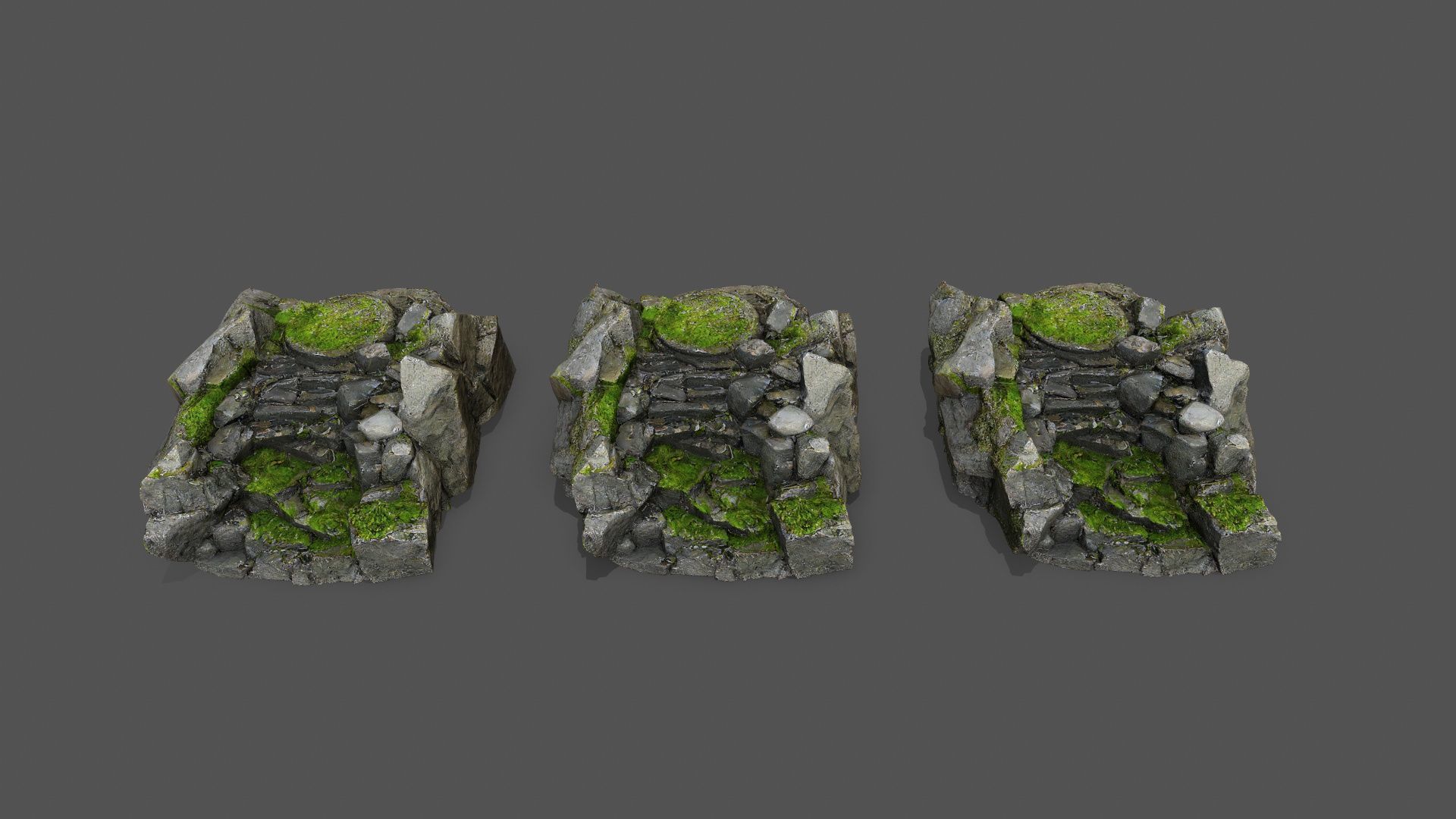 old temple Low-poly 3D model_15