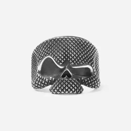Skull Ring STUDDED