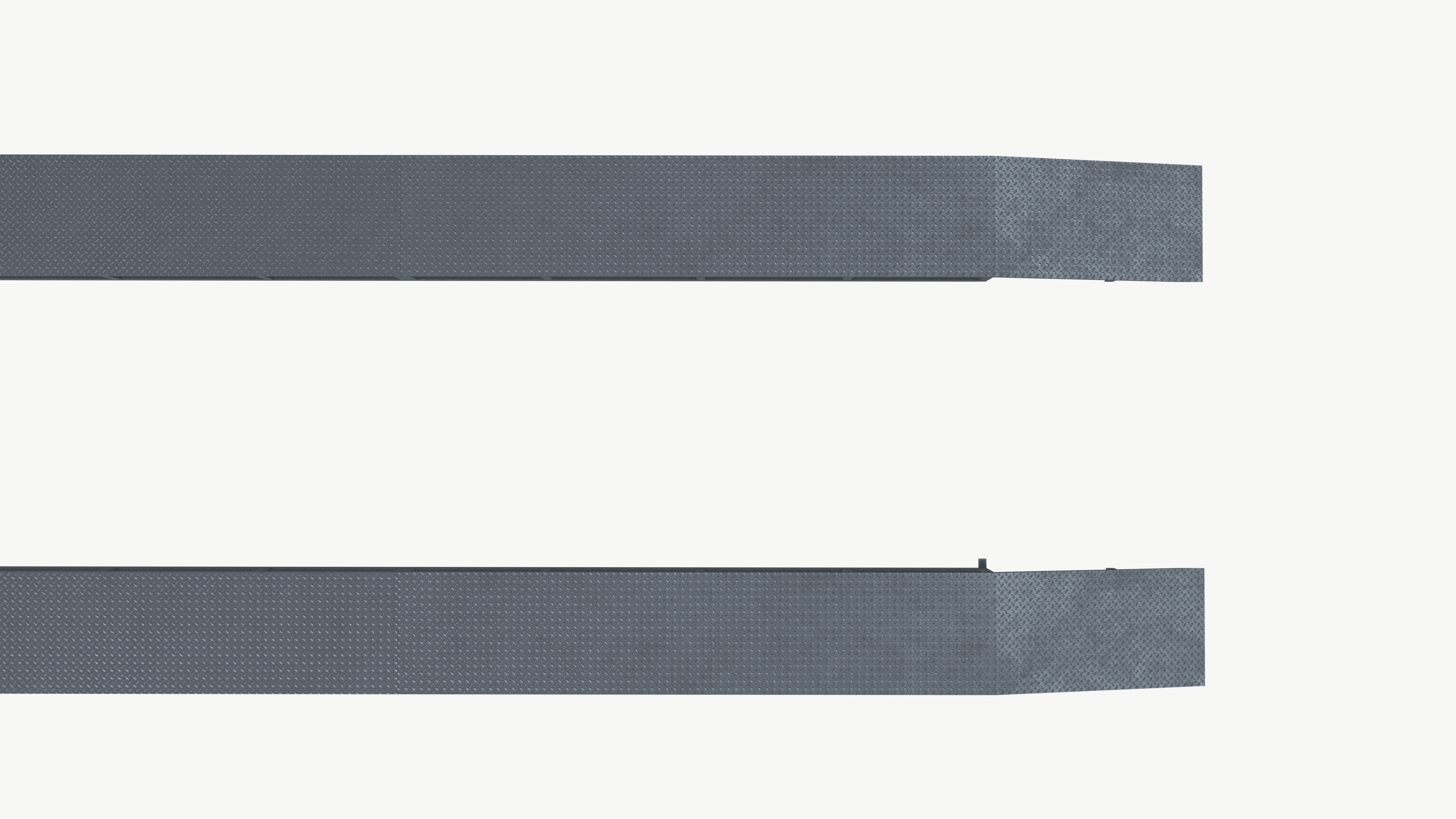 Car ramp Low-poly 3D model_6